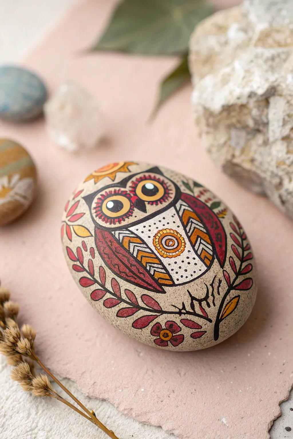 Discover the magic of painted pebbles – where simplicity meets creativity.