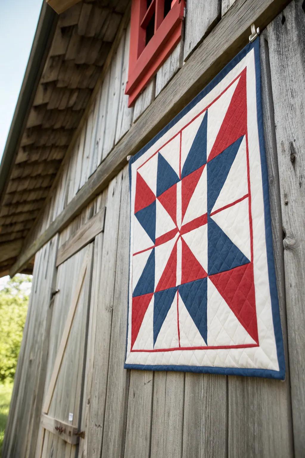Timeless Americana: Embrace the classic charm of red, white, and blue.