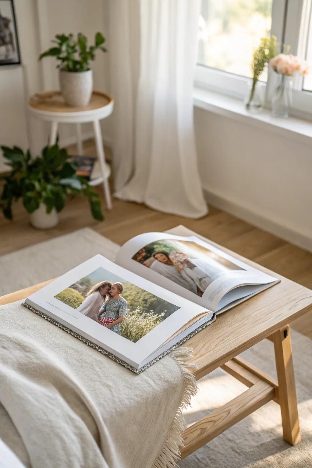 Capture memories and hearts with a personalized photo book that tells your unique story.