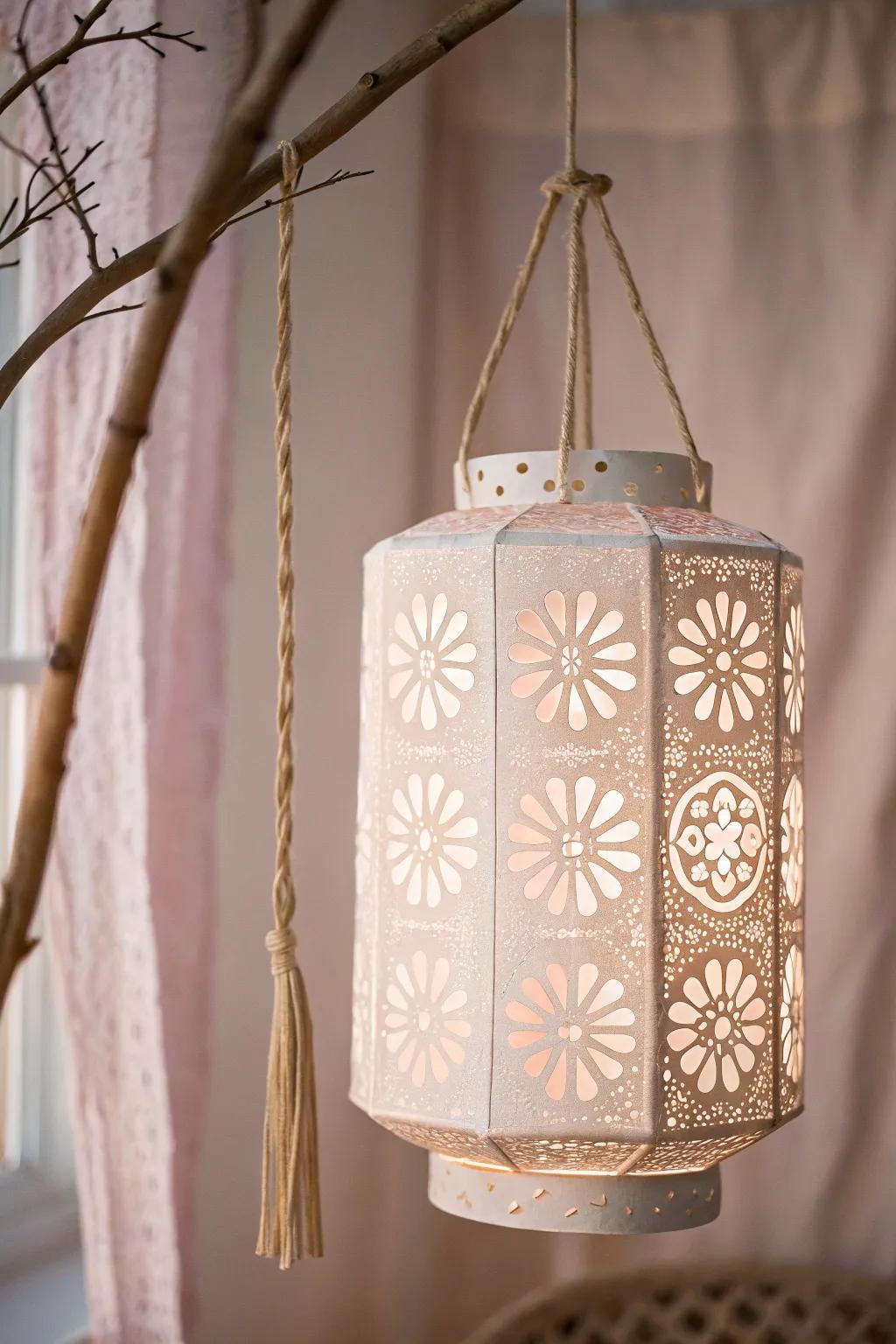 Illuminate your space with the serene beauty of handcrafted paper lanterns, blending Oriental charm with Scandinavian simplicity.