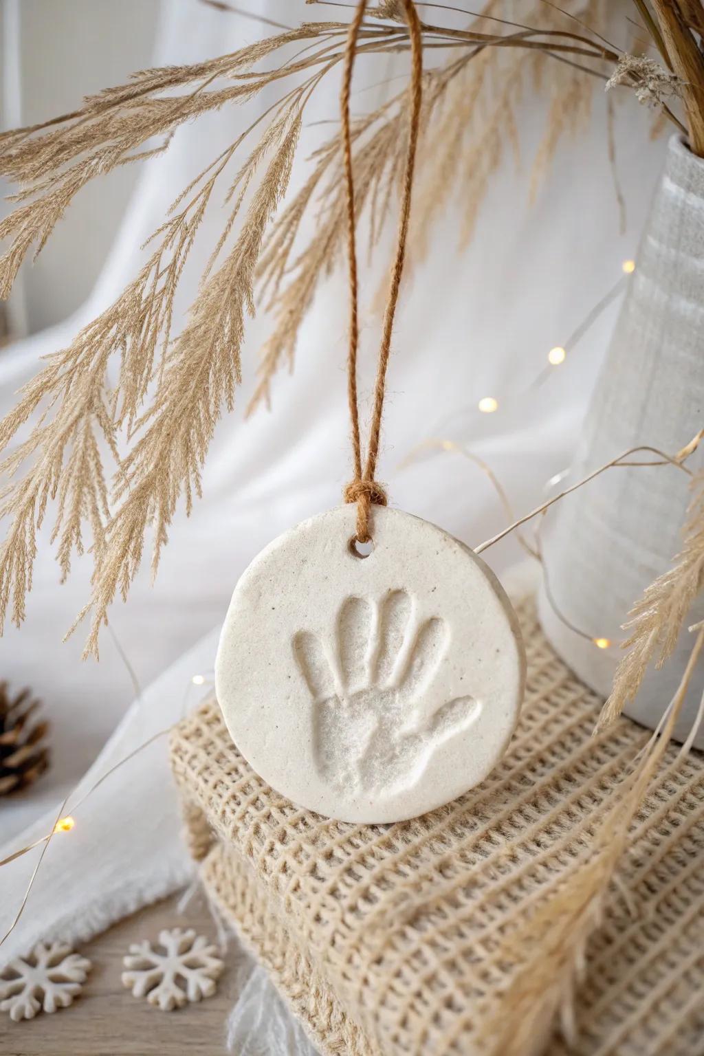 Cherish tiny moments with handcrafted handprint ornaments—simple, personal, and beautifully unforgettable.