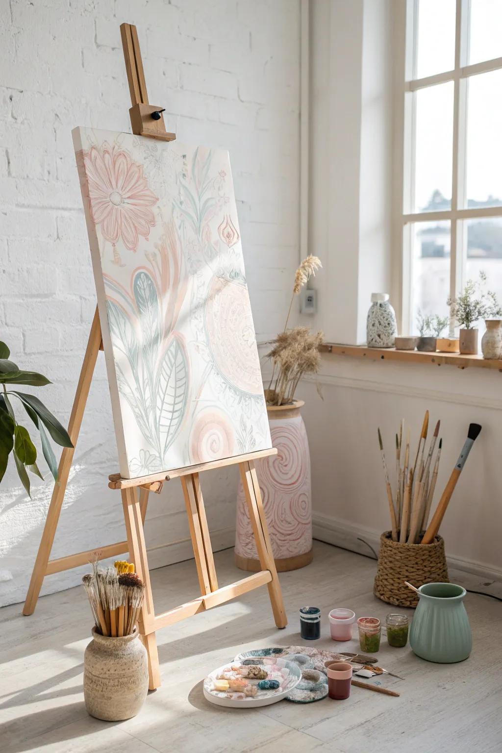 Unleash your creativity: Collaborate on a mural and watch diverse styles blend into a masterpiece.