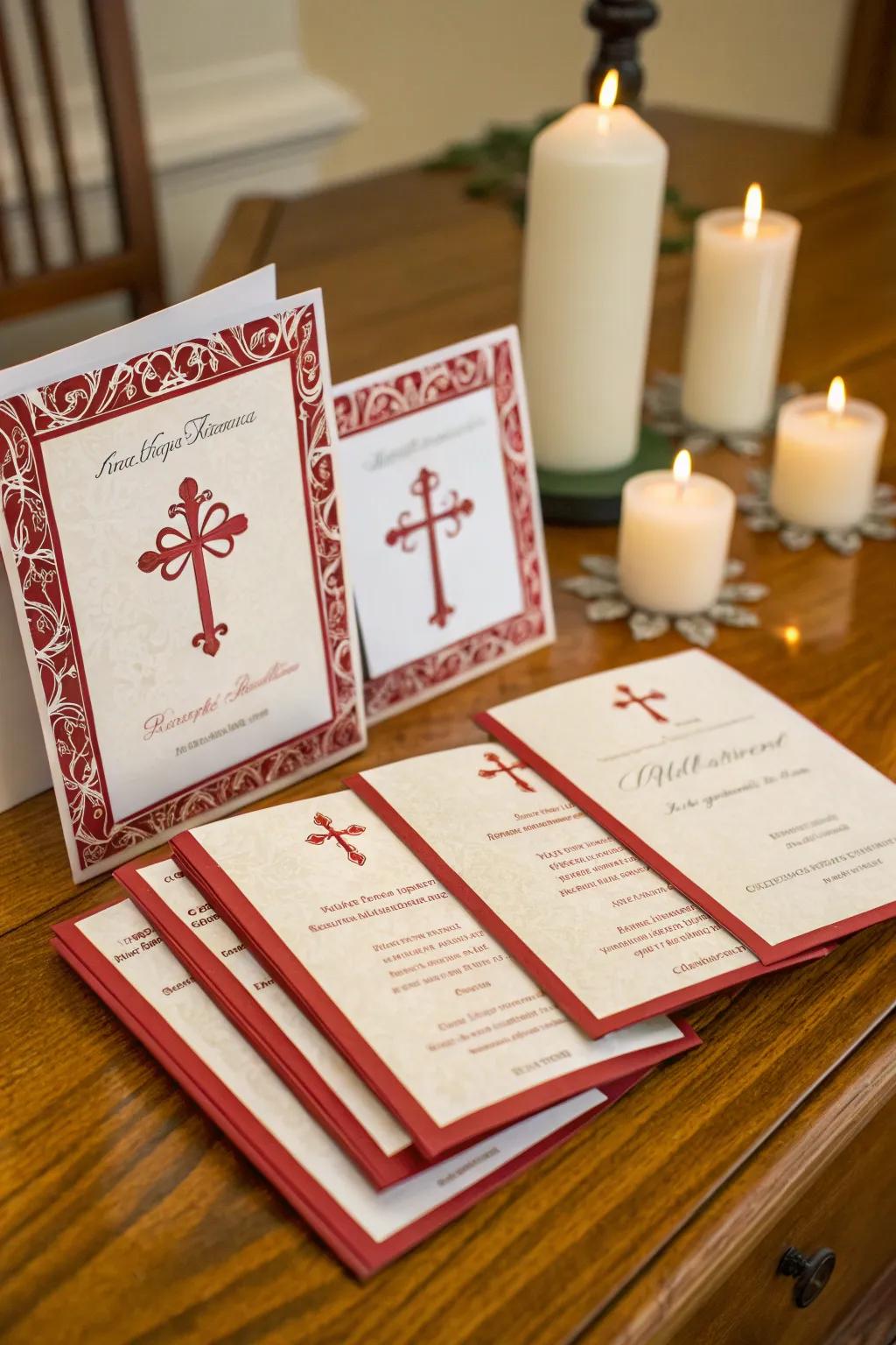 Personalized invitations that set the tone for your party.