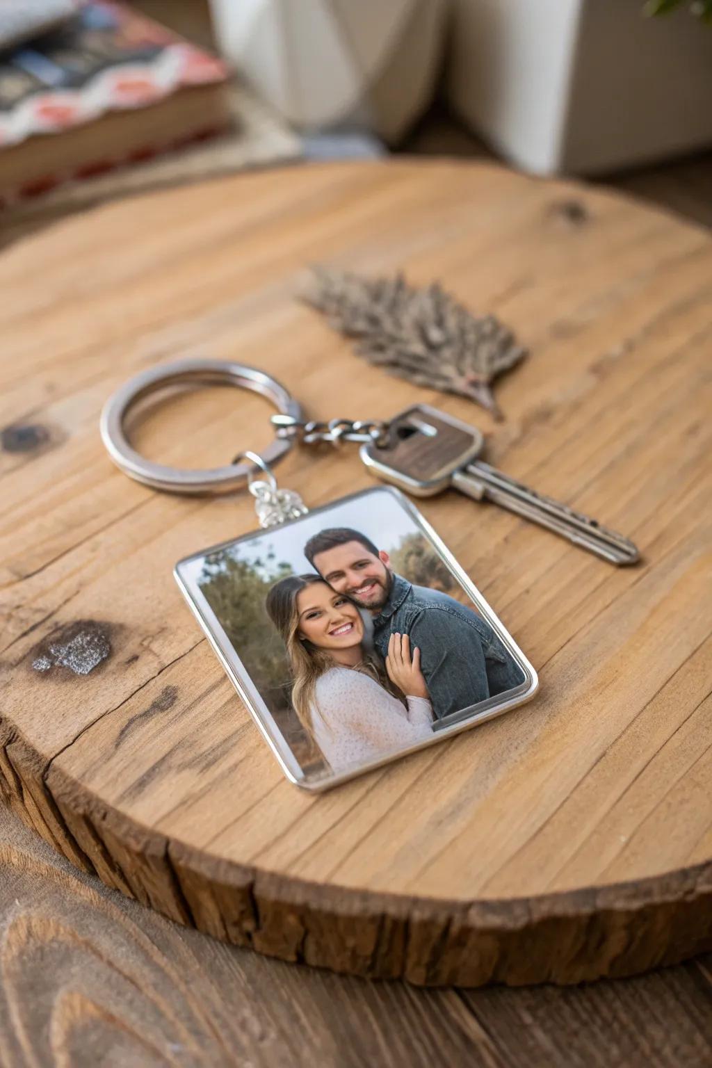 Turn memories into everyday tokens with personalized photo keychains.