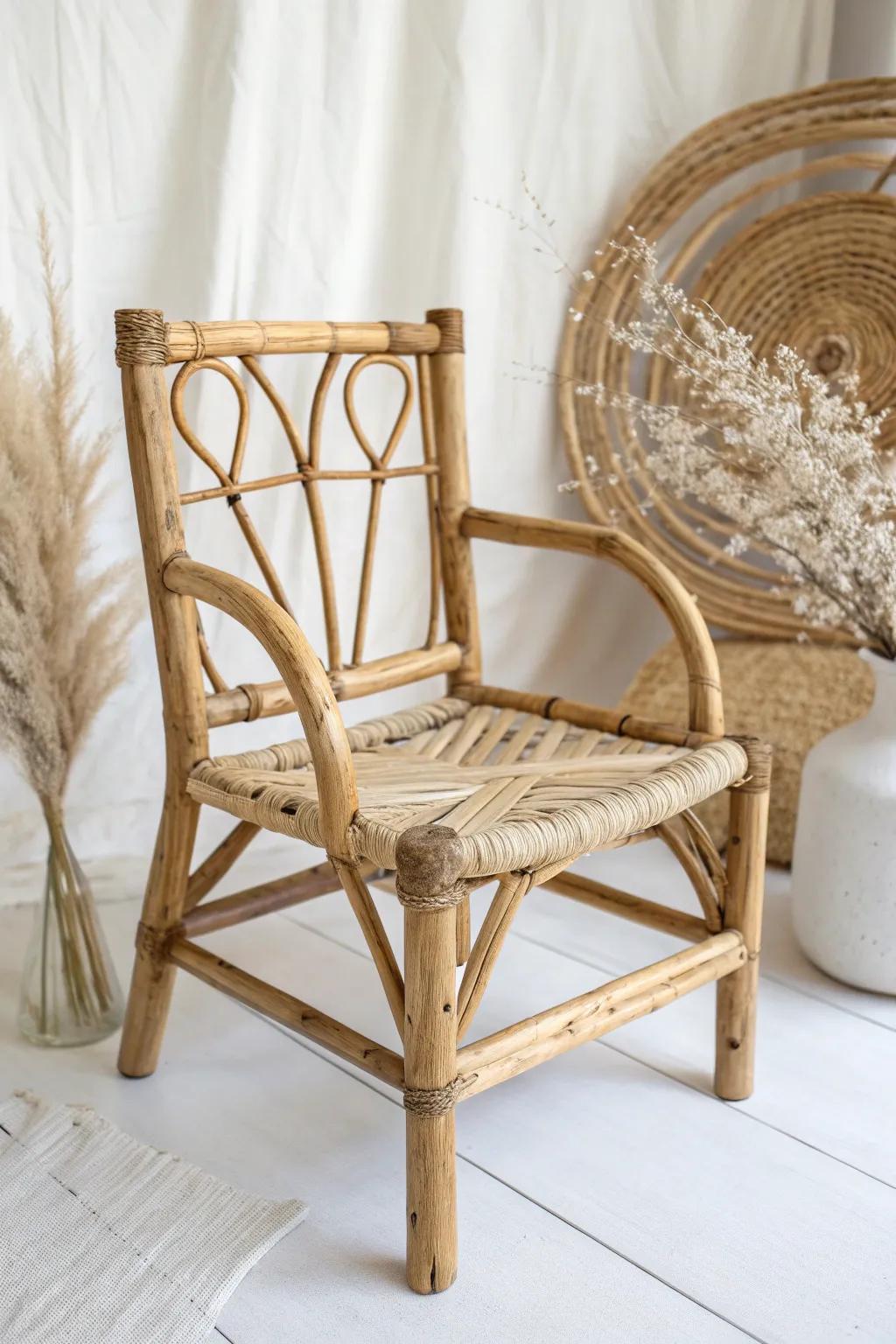 Crafted with love: Discover the charm of miniature stick furniture.