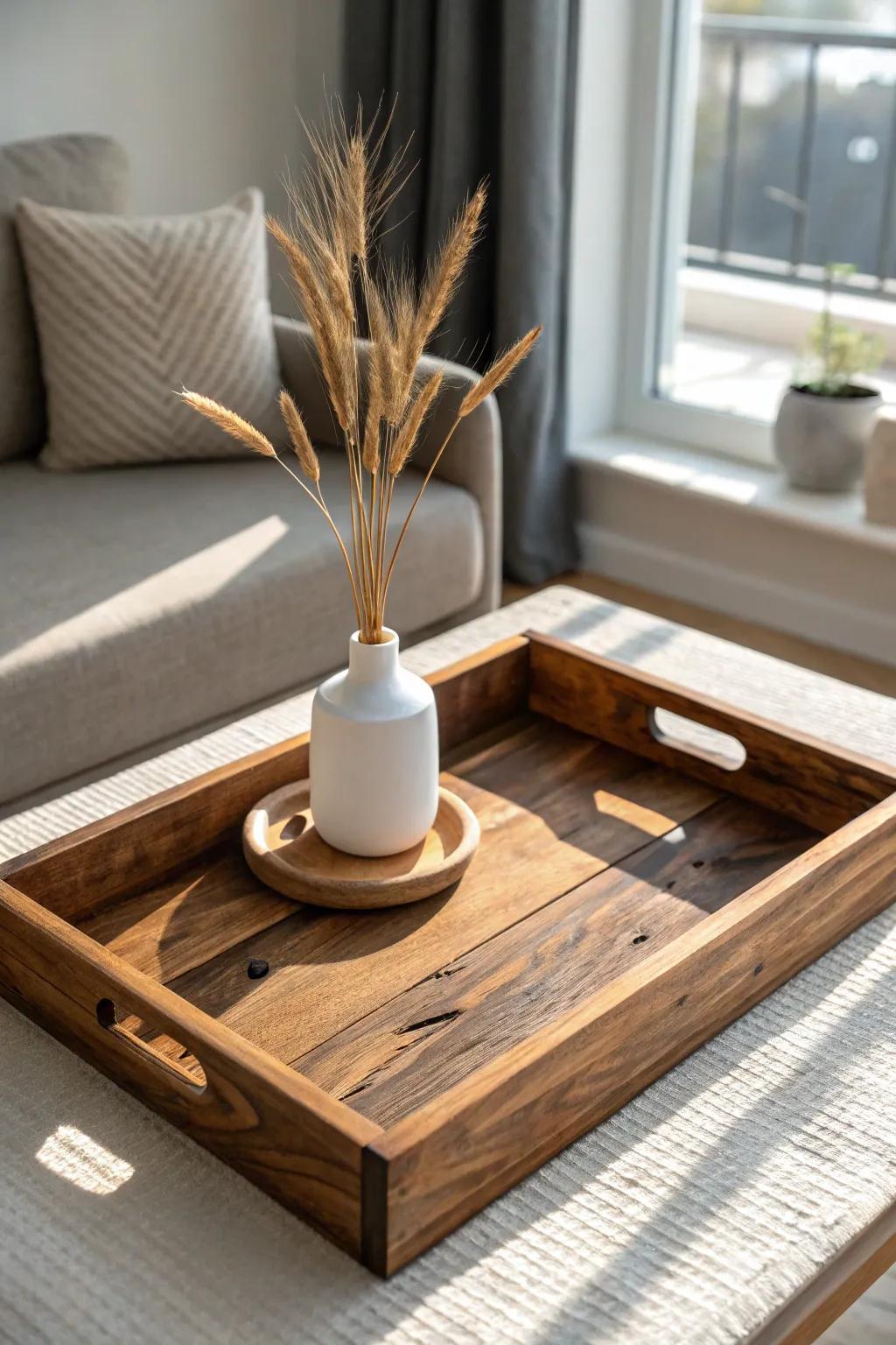 Transform your space with rustic wood elegance—where simplicity meets natural beauty.