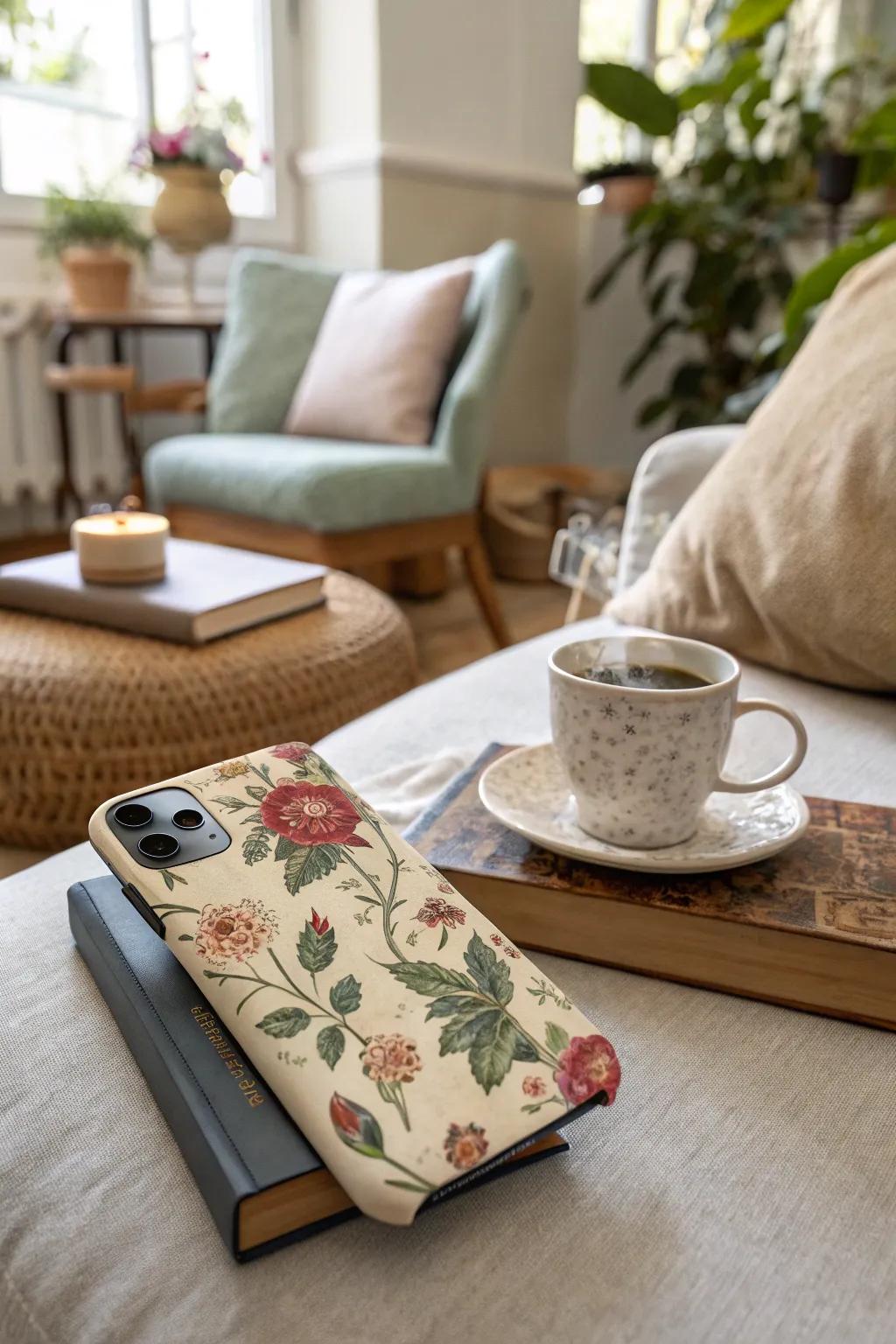 Turn your favorite fabric into a stylish phone case with ease.