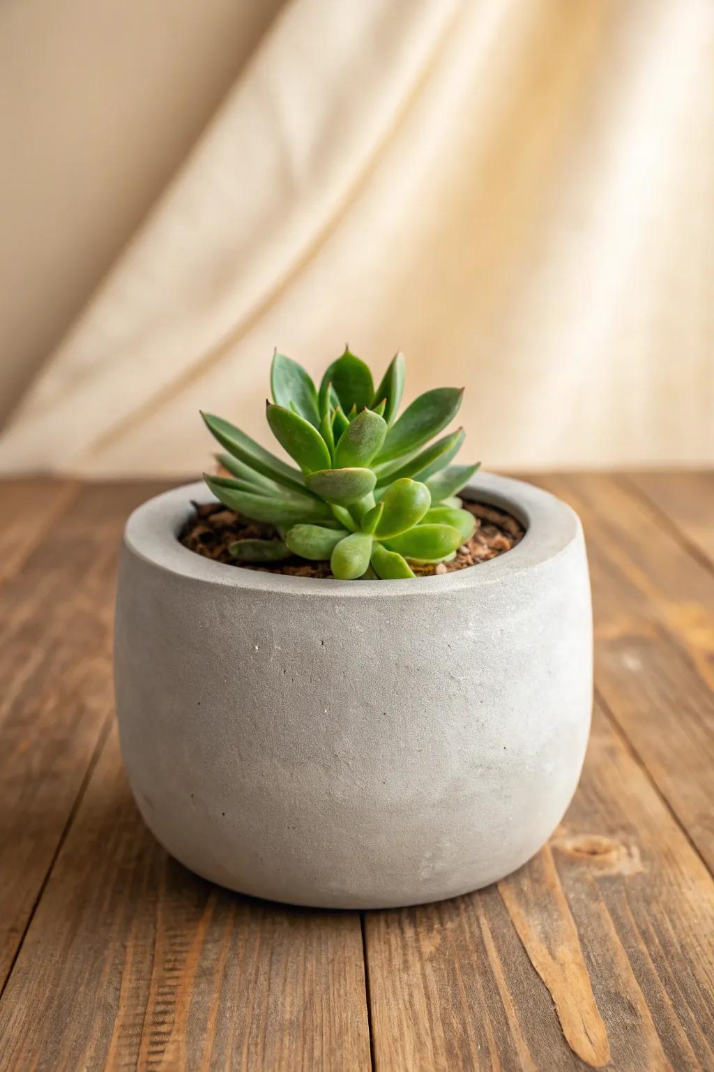 Transform your space with DIY concrete pots—simple, elegant, and naturally beautiful!