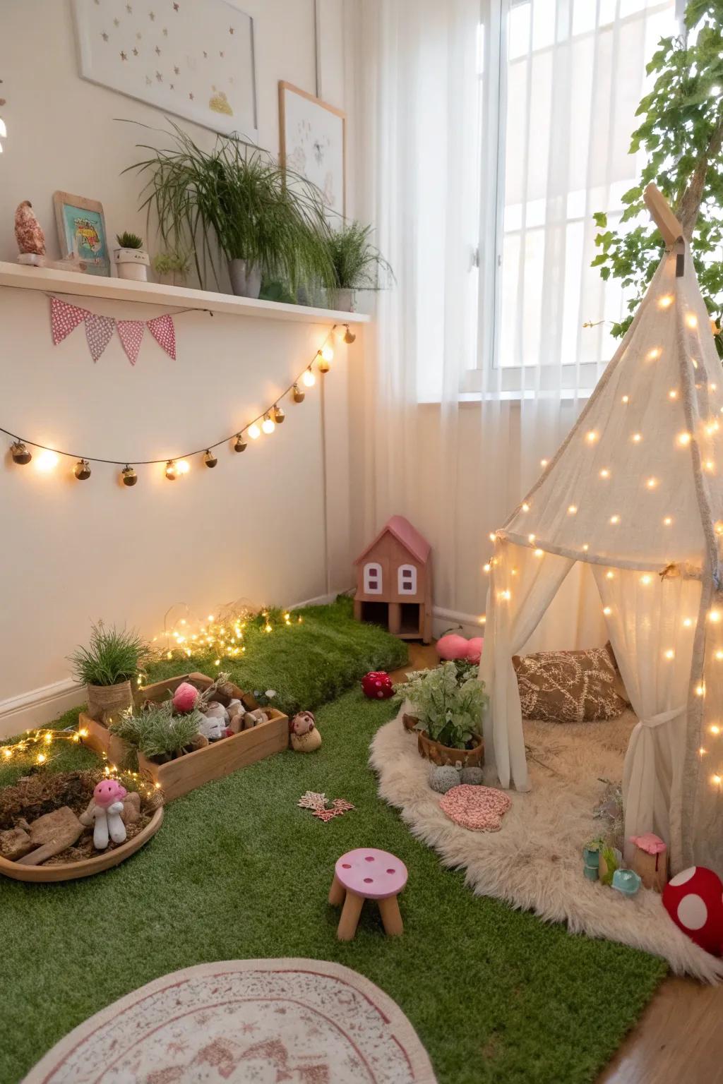 Create a magical fairy garden for endless imaginative play.