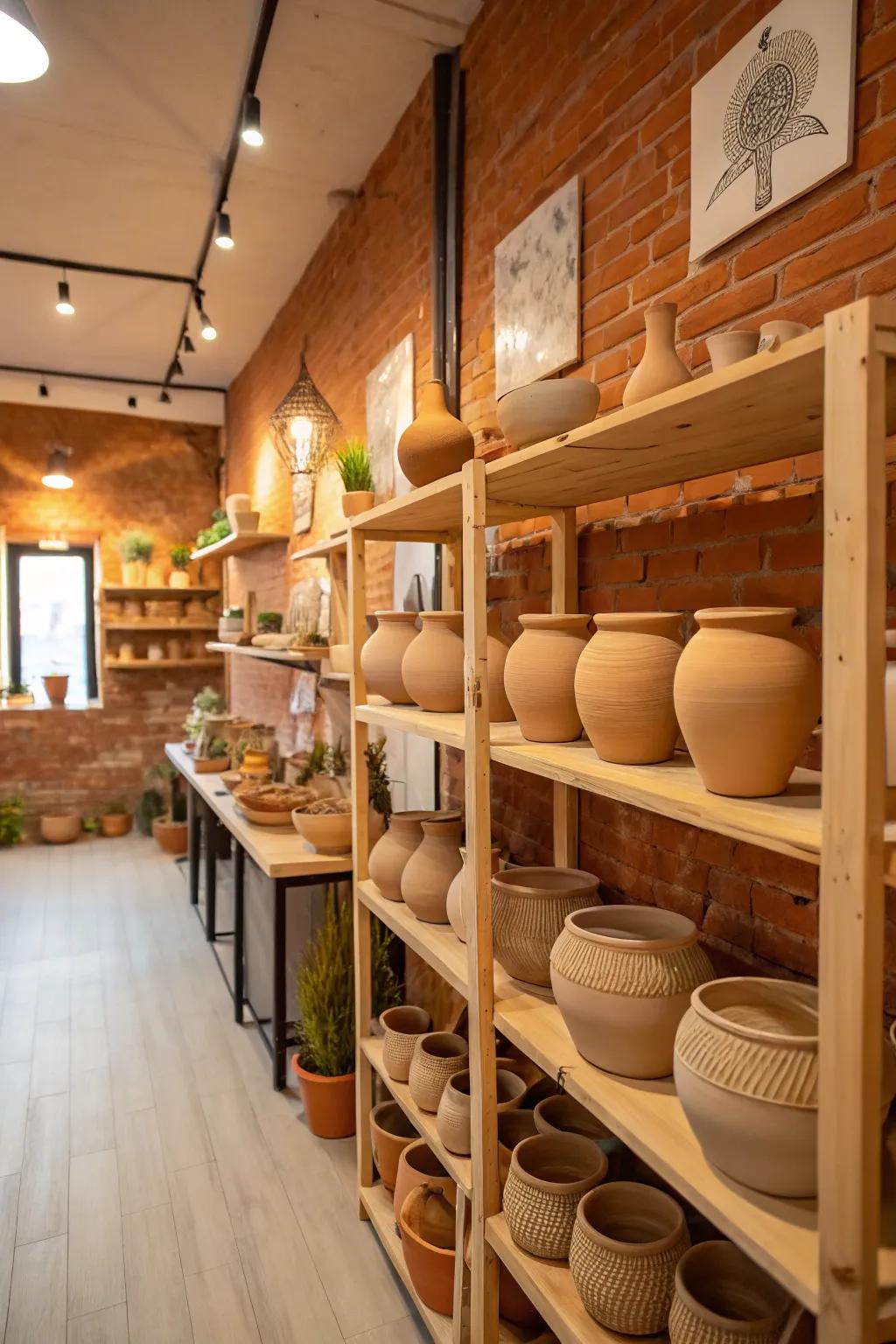 Unleash creativity with a pottery class experience.