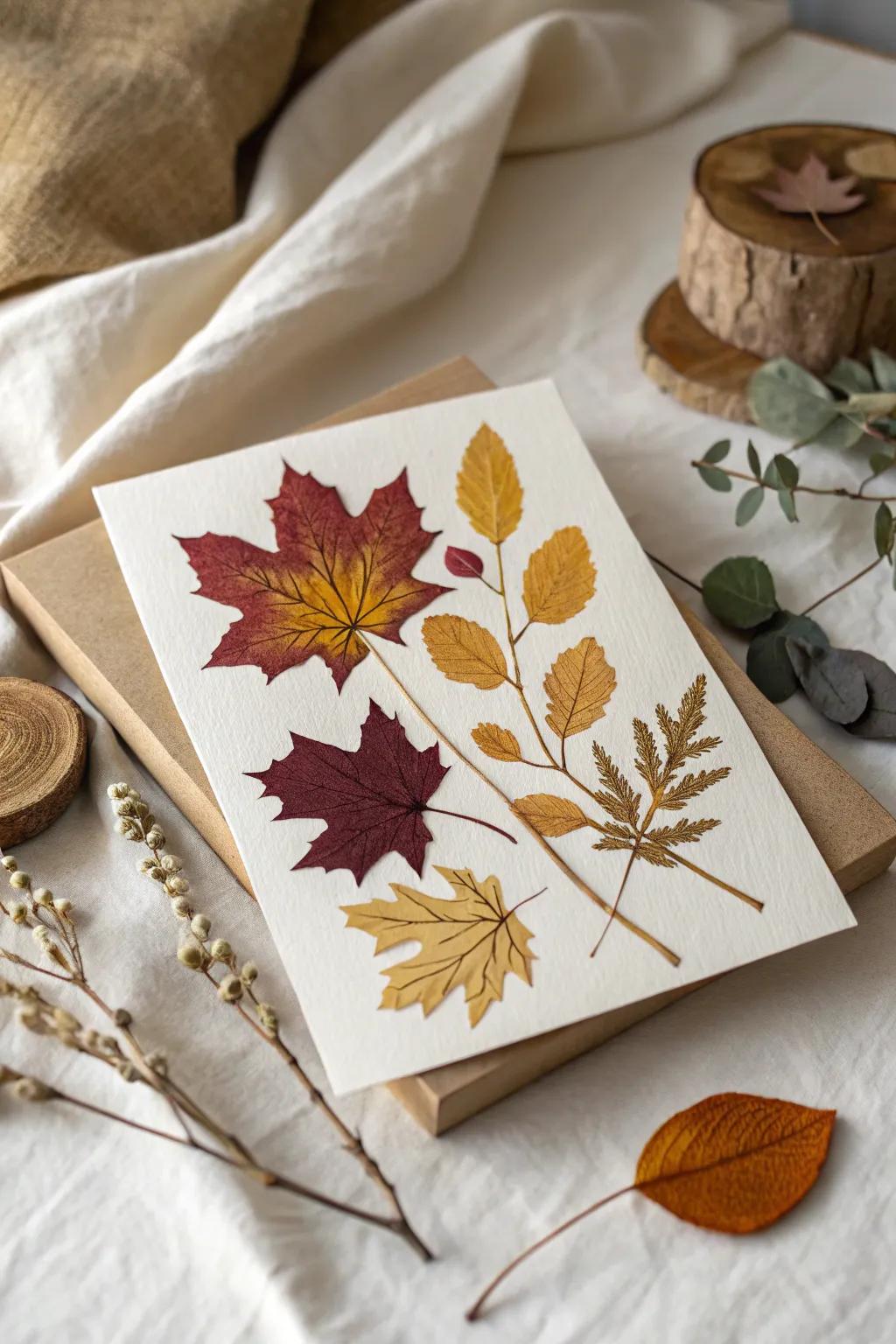 Celebrate the beauty of fall with a handcrafted touch. 🍂✨ #LeafyElegance #AutumnAesthetic