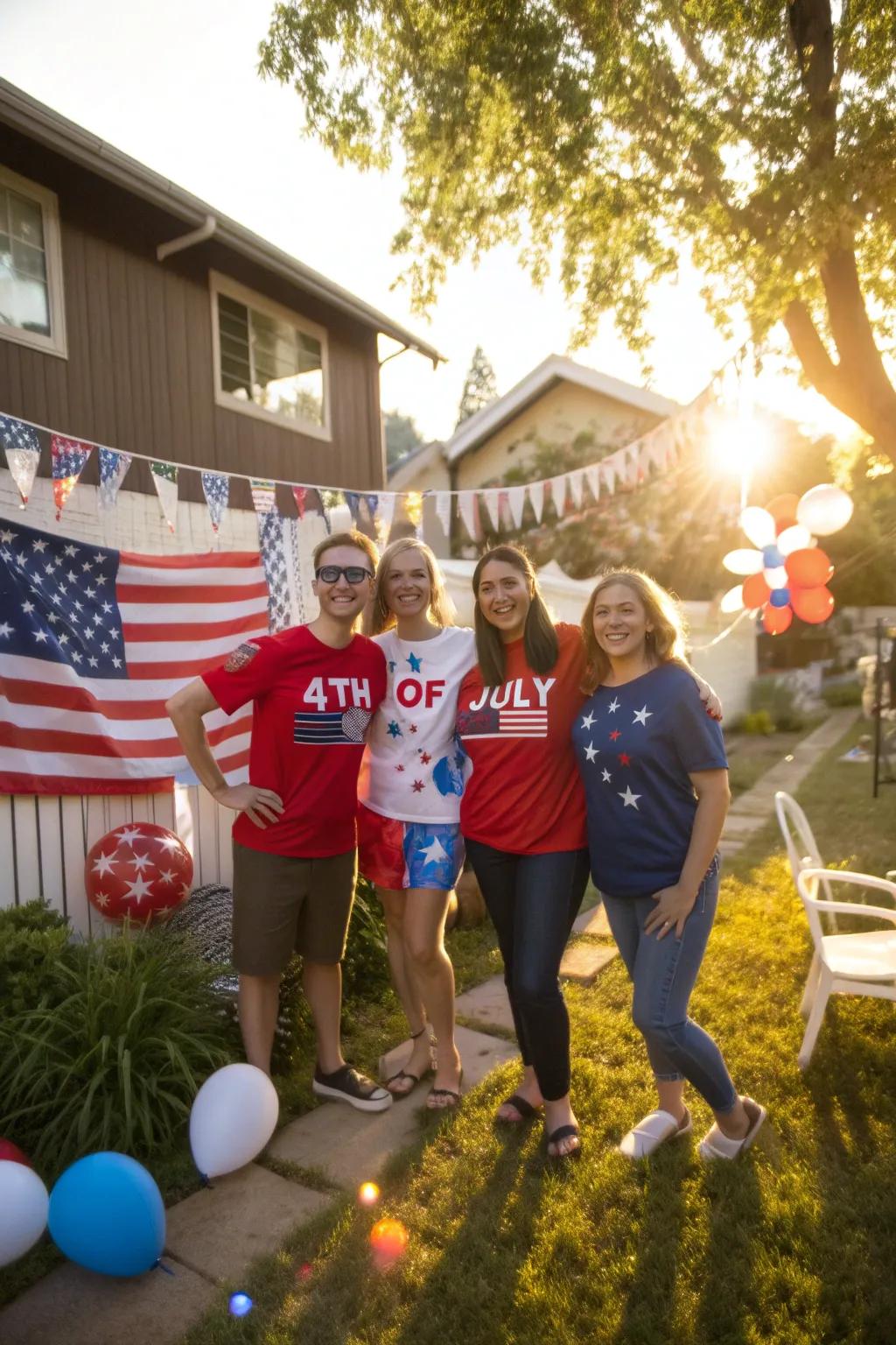 Wear your spirit: Personalized t-shirts for a memorable celebration