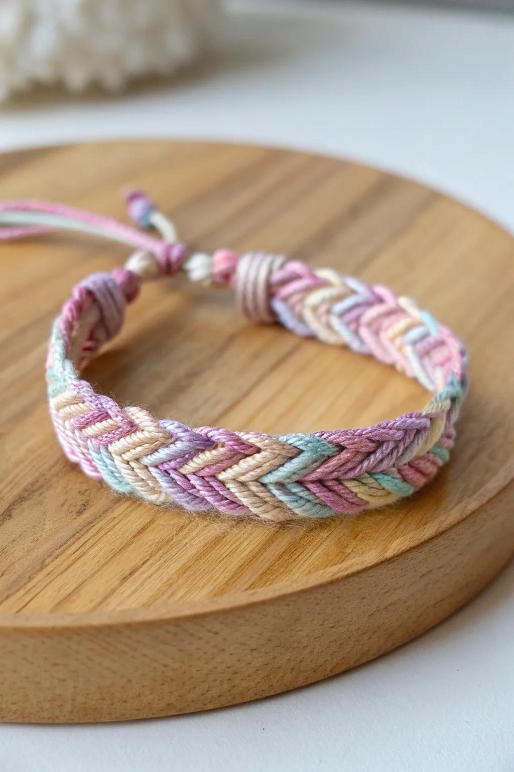 Craft your own story with a beautifully woven friendship bracelet, where simplicity meets creativity.