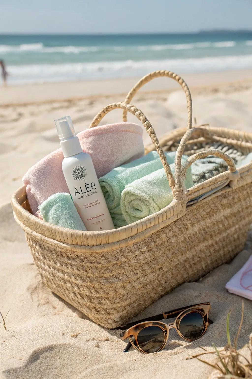 Elevate your beach day with essentials that blend style and function—because every sunny moment deserves a touch of natural beauty.