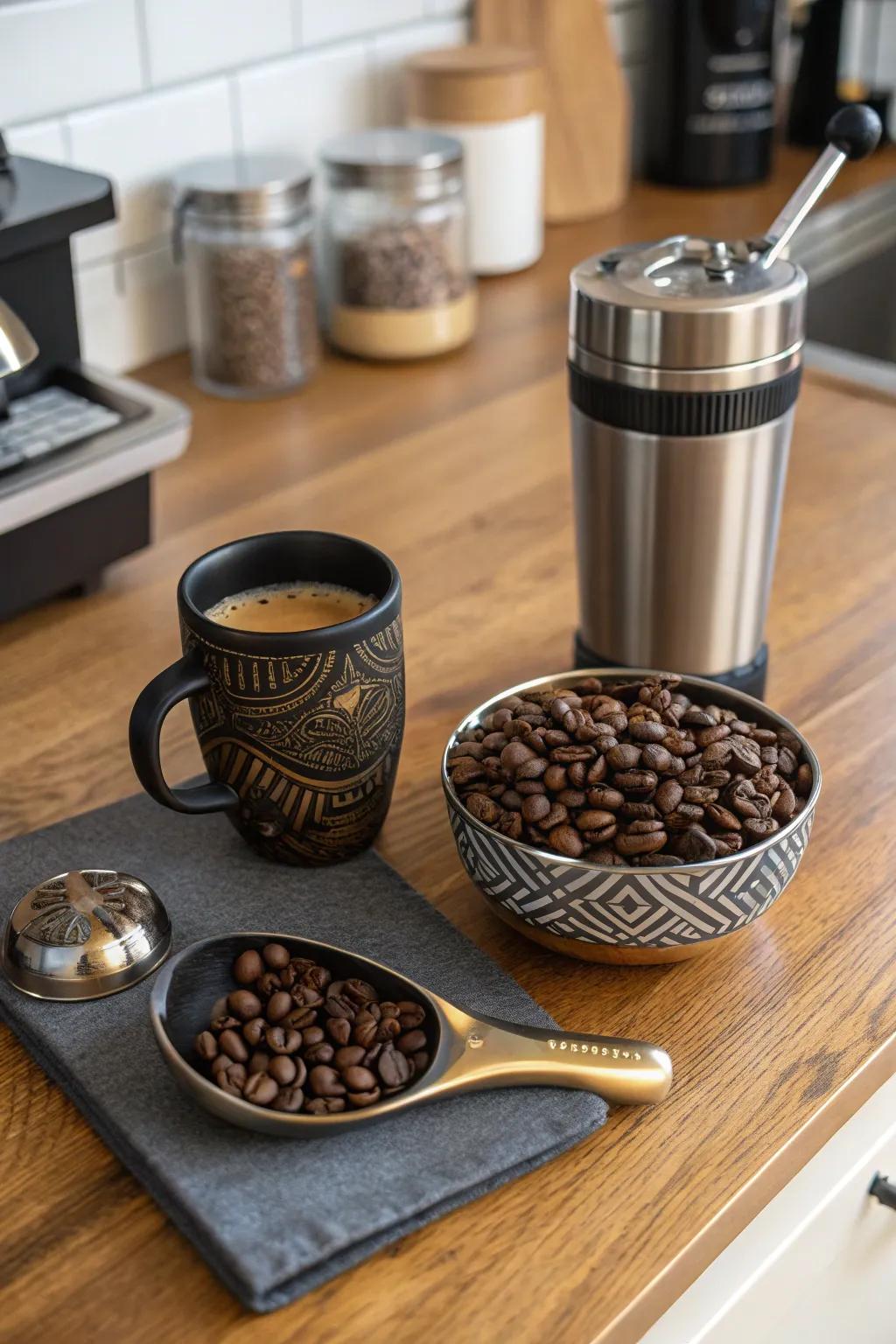 Perk up your mornings with a Coffee Lover's Dream Kit.