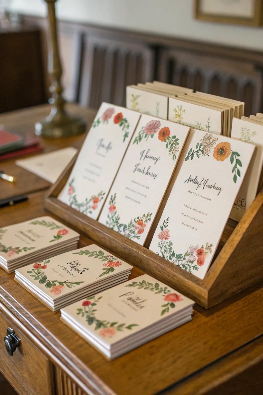 Personalized bookplates make a thoughtful gift for book lovers.