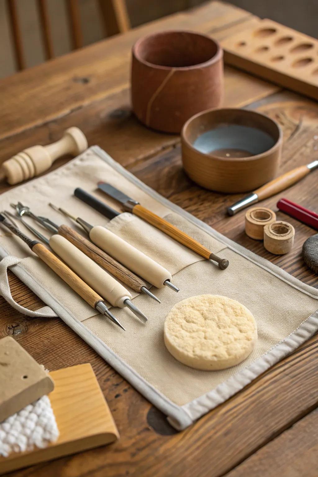 An essential pottery toolkit for every potter's needs.