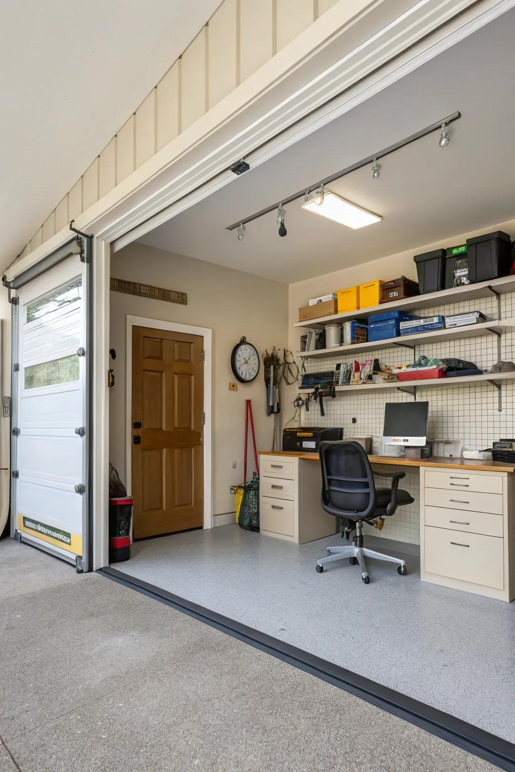 Clear the clutter to reveal the full potential of your garage space.