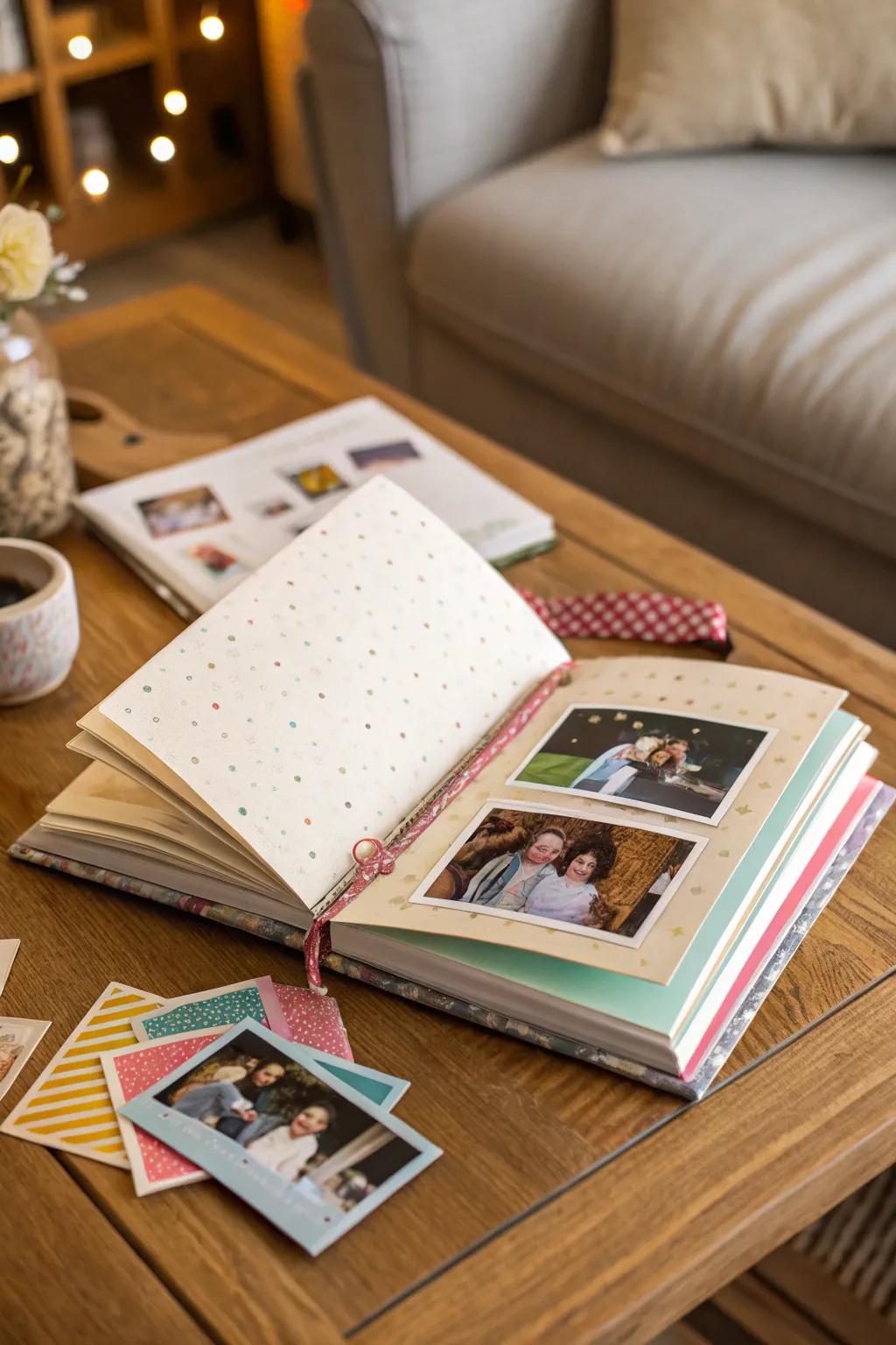 Craft a memory book filled with precious career moments.