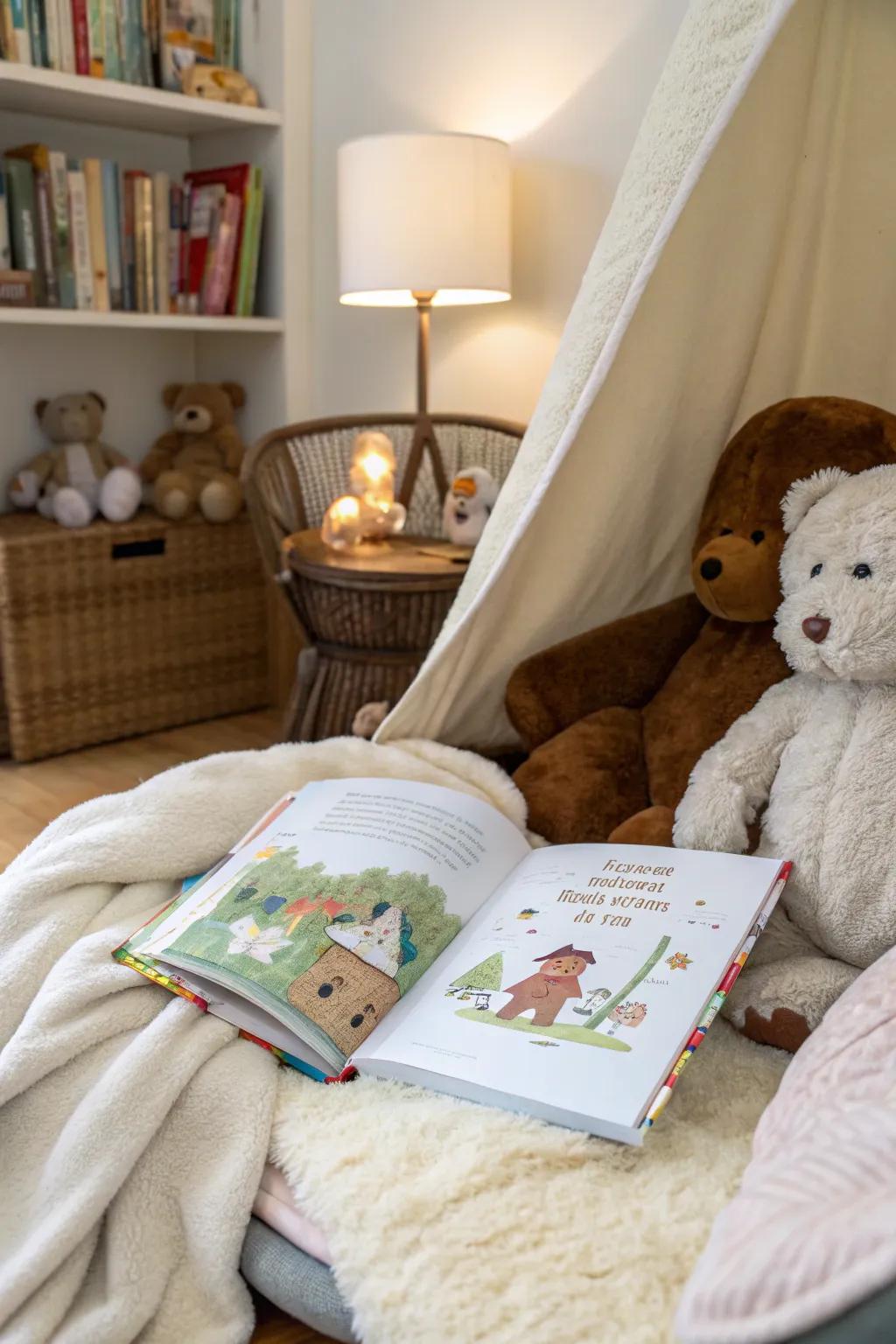 A personalized storybook makes reading time special.