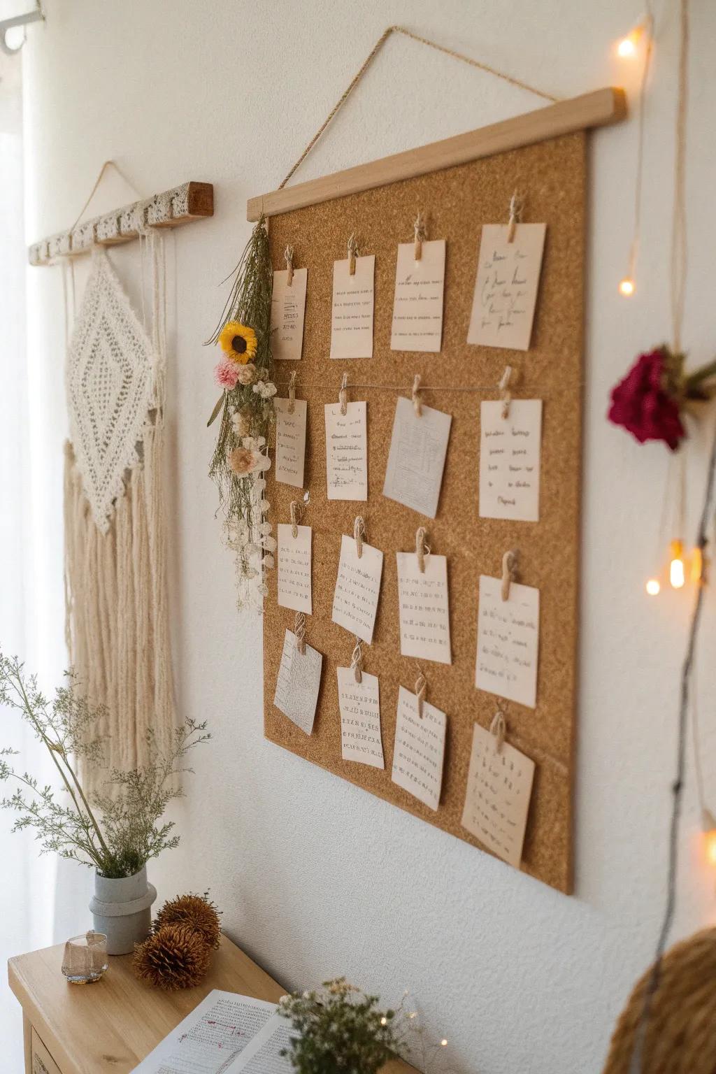 Start your day with a touch of inspiration and elegance. 🌿✨ #QuoteBoard #MinimalistBoho