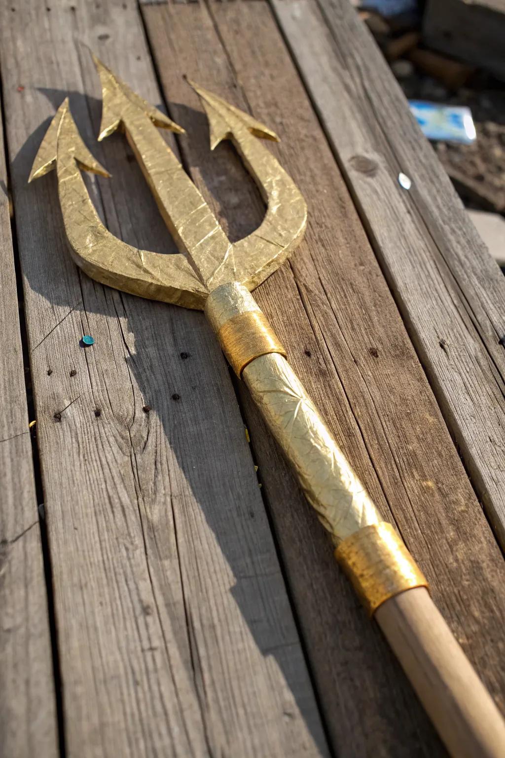 Unleash your inner god with this DIY trident, crafted for those who value artistry and creativity.