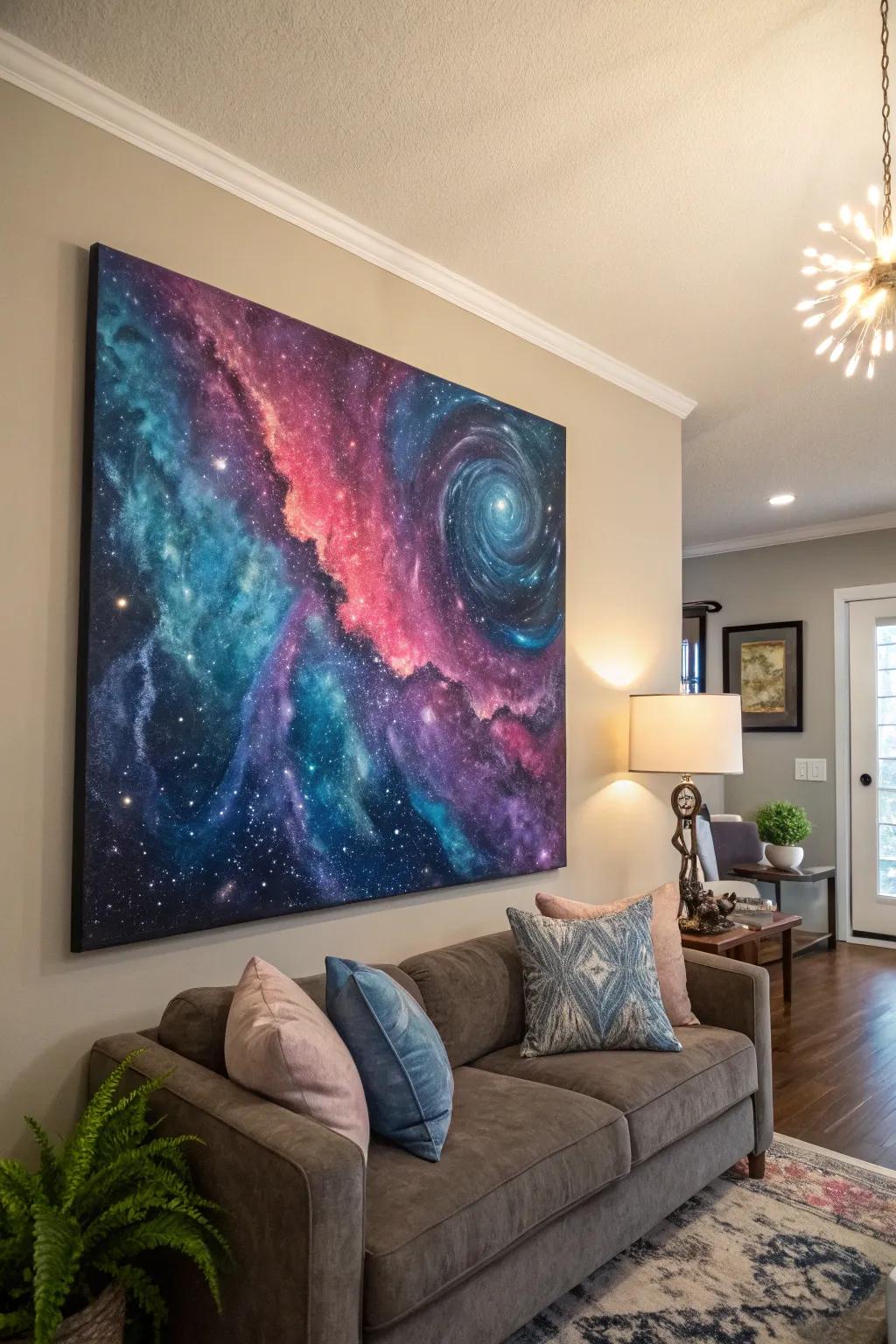 Add dimension to your walls with stunning puffy paint art.