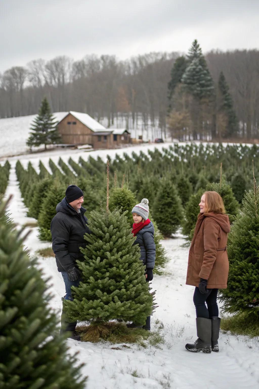 Selecting the perfect tree is the first step to a magical holiday season.