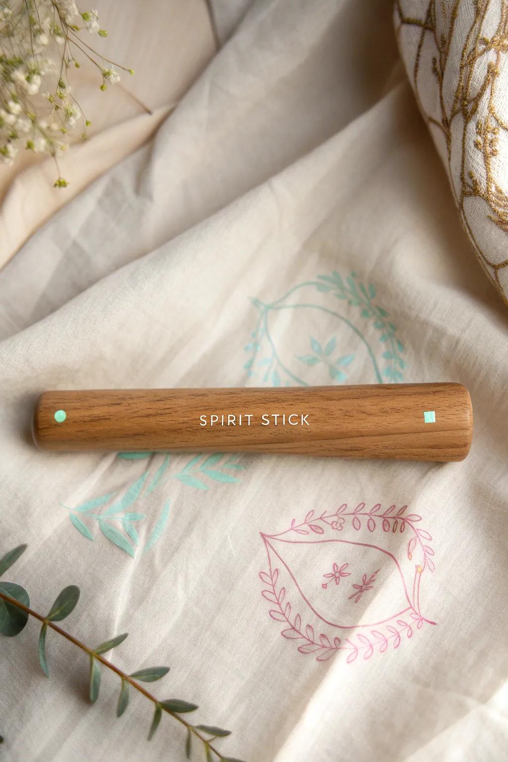 Embrace simplicity and personal charm with a beautifully crafted spirit stick personalized just for you. 🌿✨
