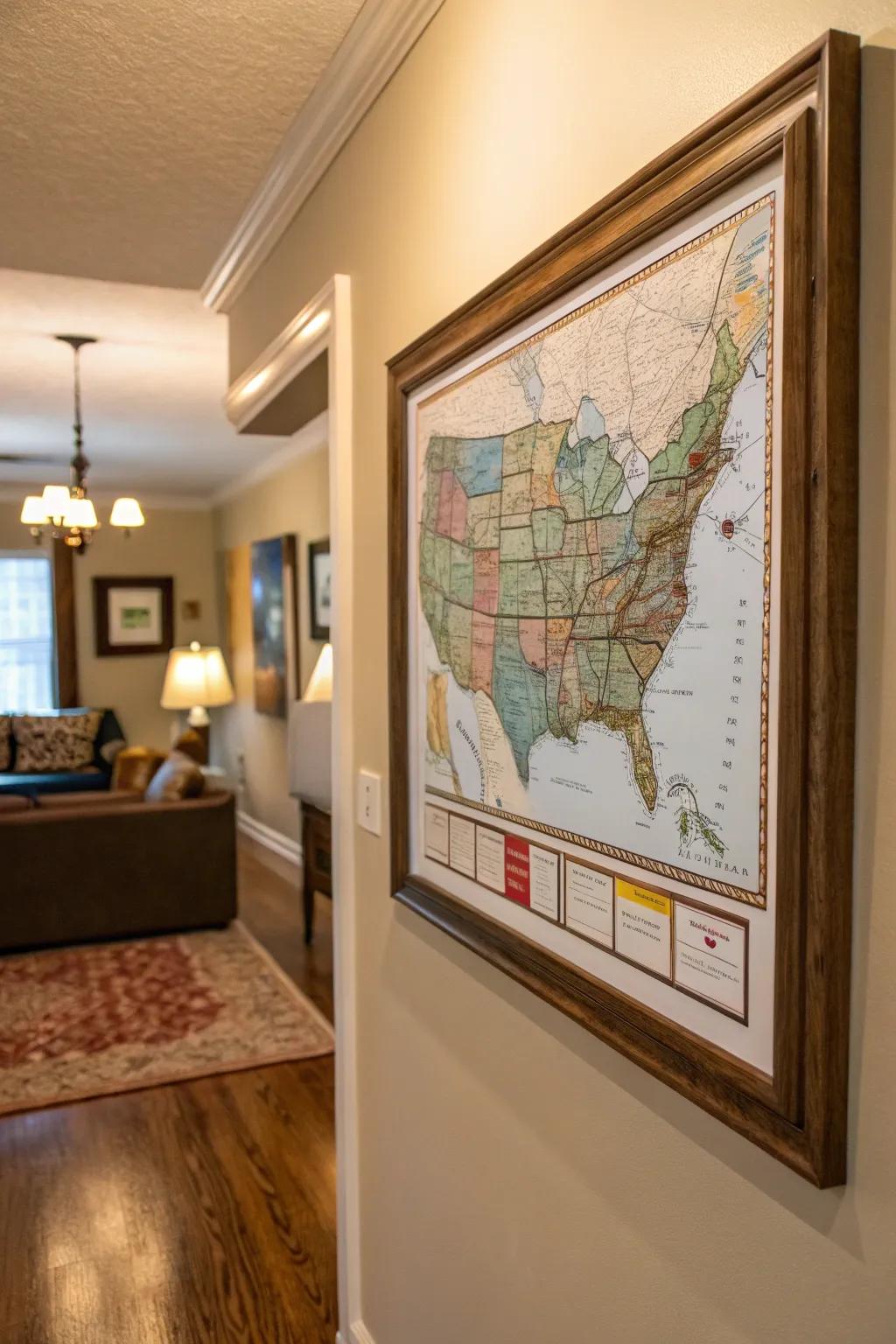 Highlight your special place with custom map art.