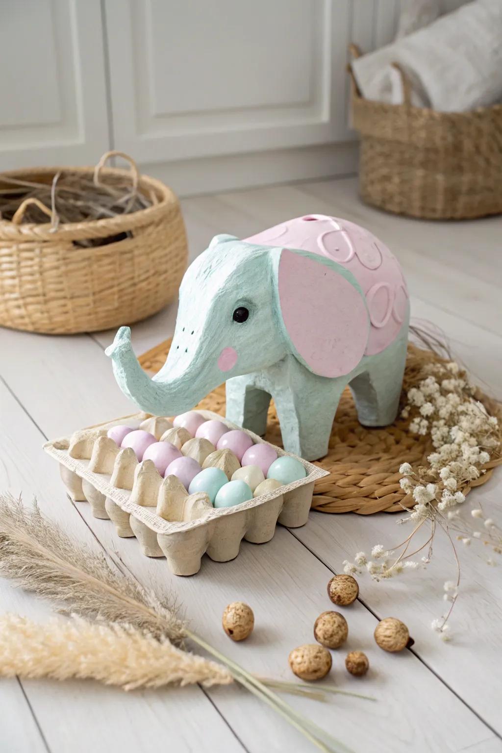 Craft your own whimsical animal parade with simple materials and a touch of creativity!