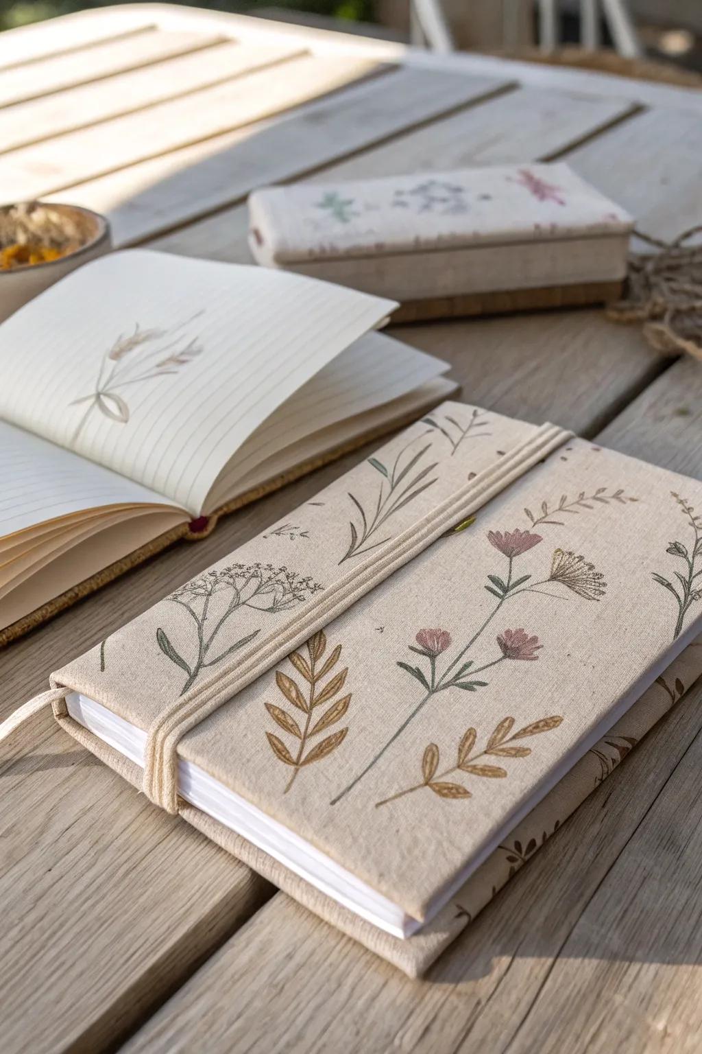 Embrace creativity with a themed art journal that captures your world in minimalist beauty.