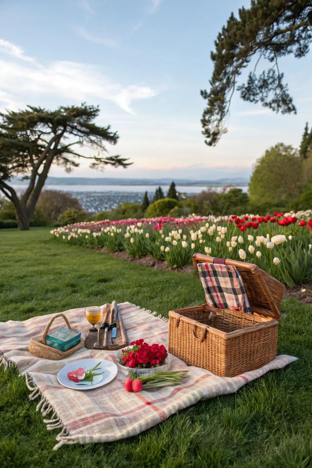 Enjoy the great outdoors with a charming picnic party.