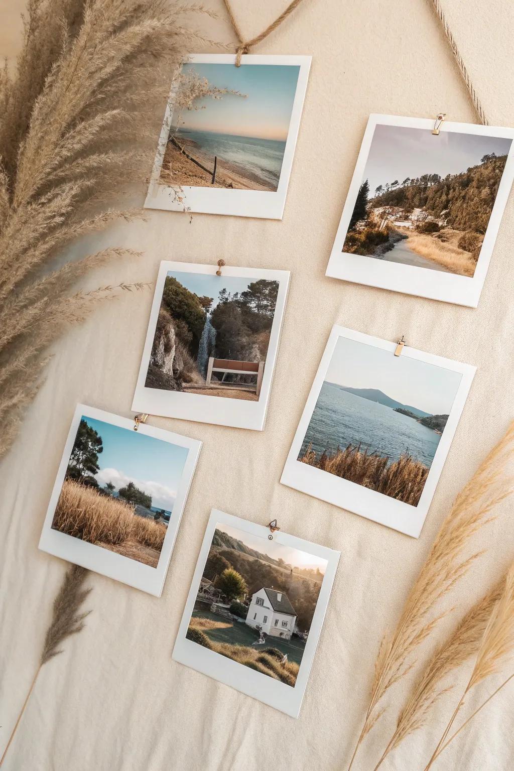 Capture your adventures: A minimalist travelogue of cherished places.