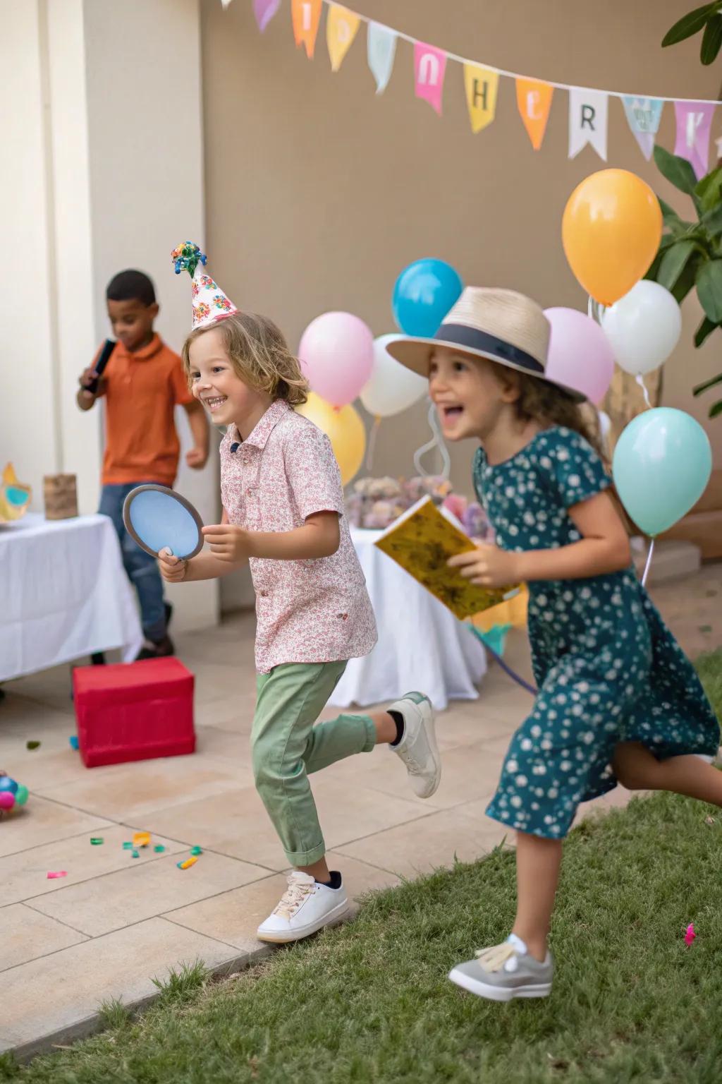 Household items can be turned into fun and engaging party games.