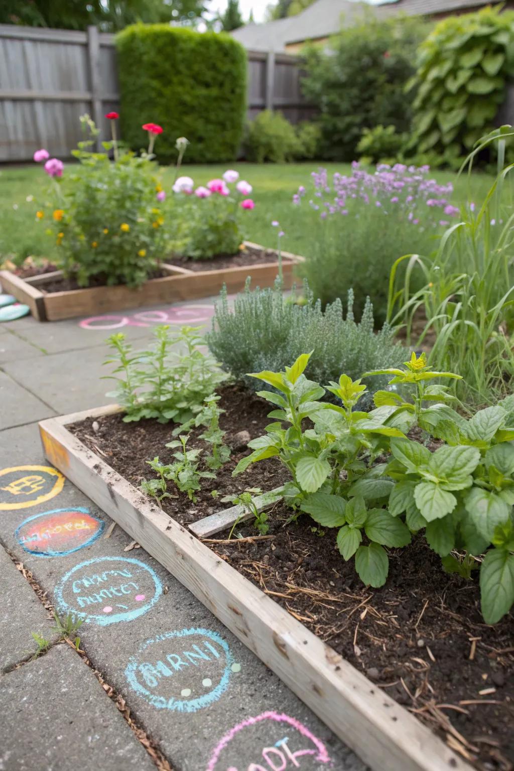 Colorful plant markers add charm and organization to your garden.