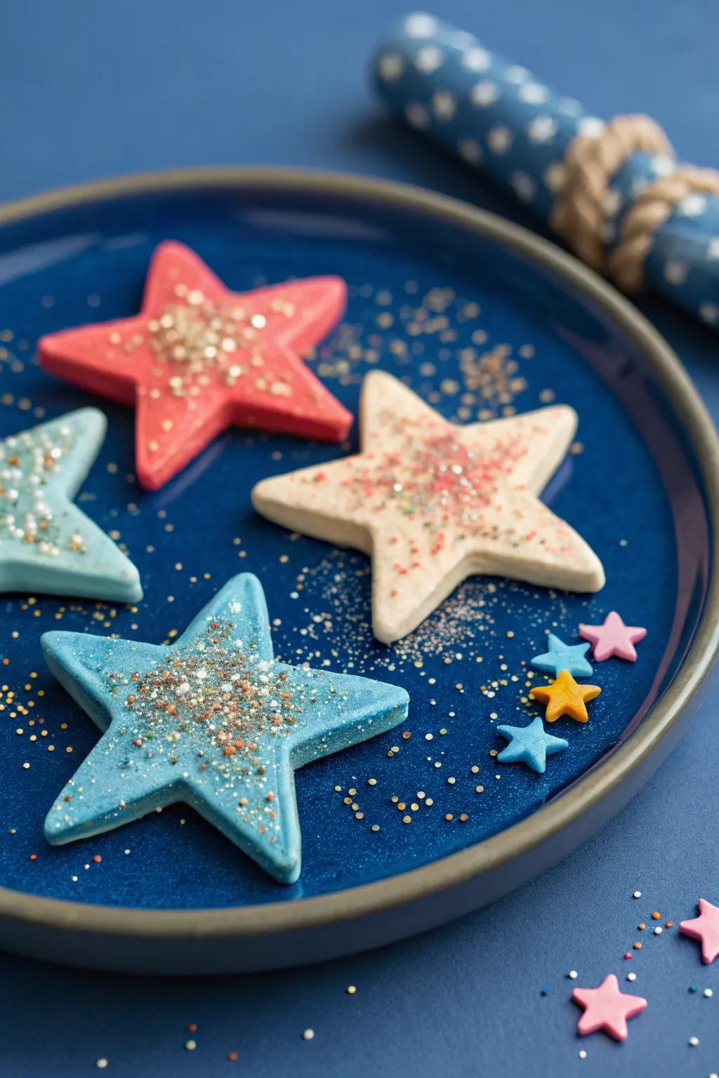 Capture the magic of the night sky with star-shaped magnets.