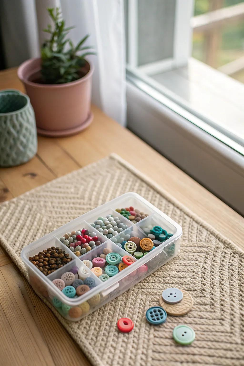 Elevate your crafting space with charming, organized storage solutions.