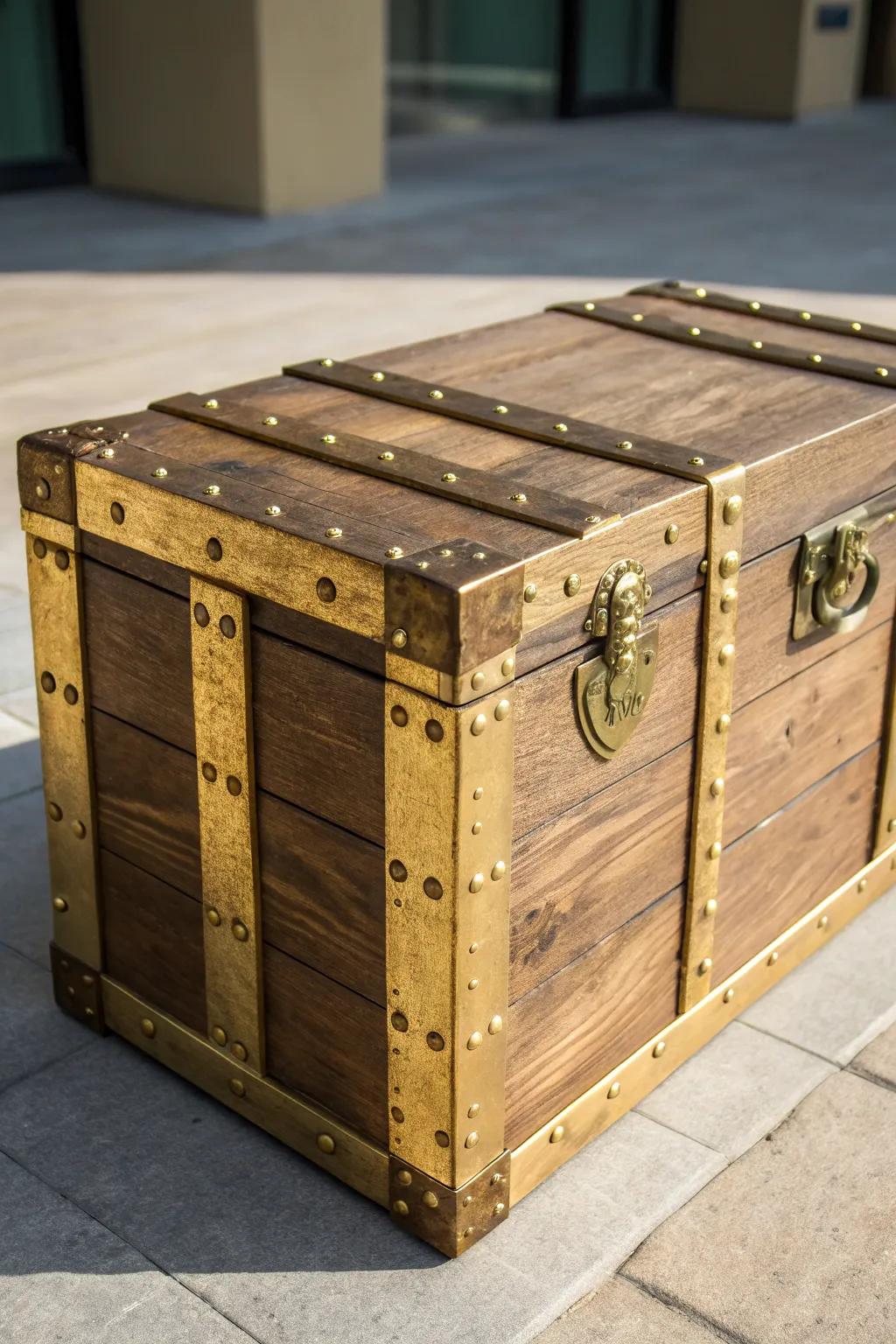 Transform your crates into stunning metallic marvels, where craftsmanship meets luxury.