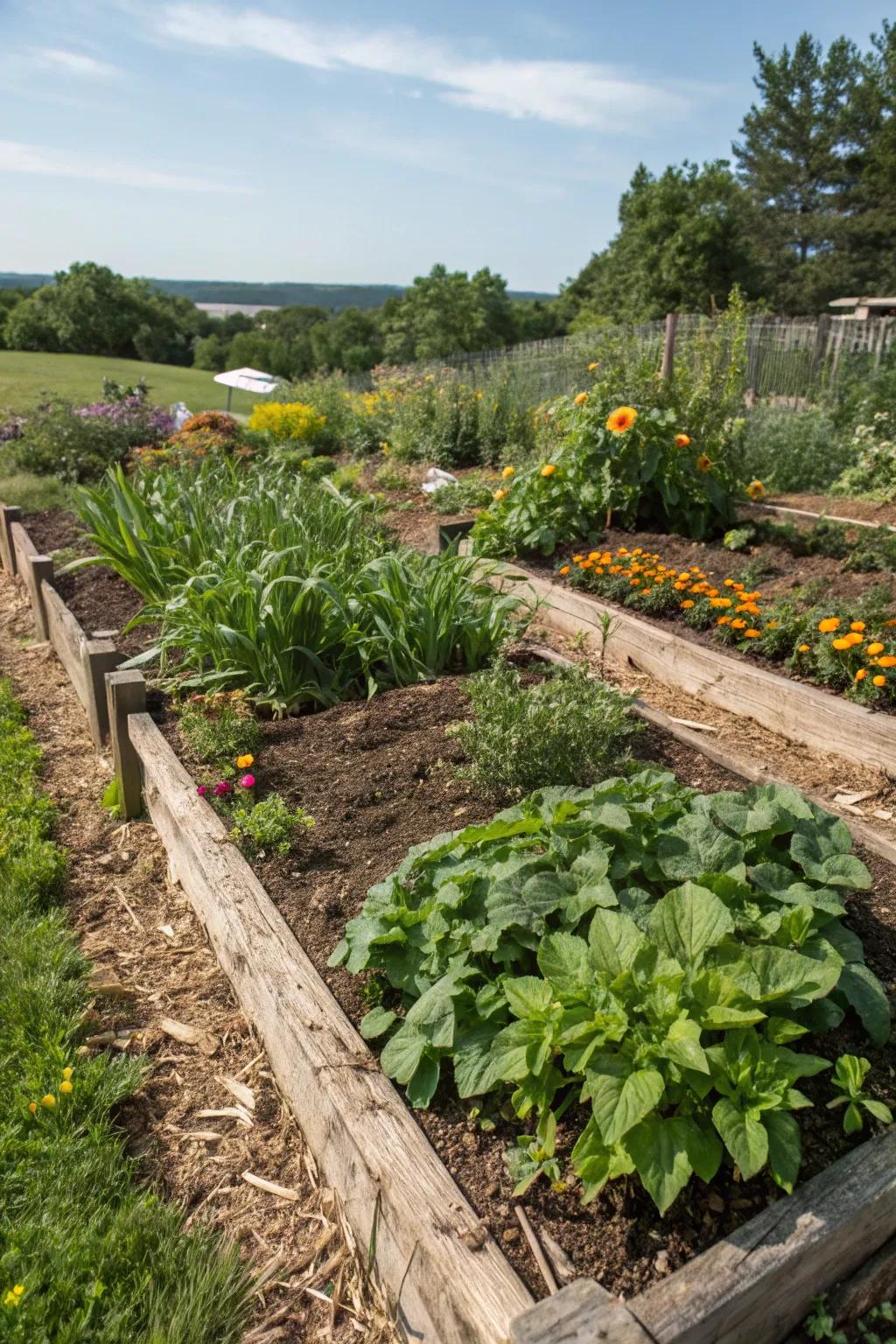 No-dig gardens offer a natural and low-maintenance way to grow plants.