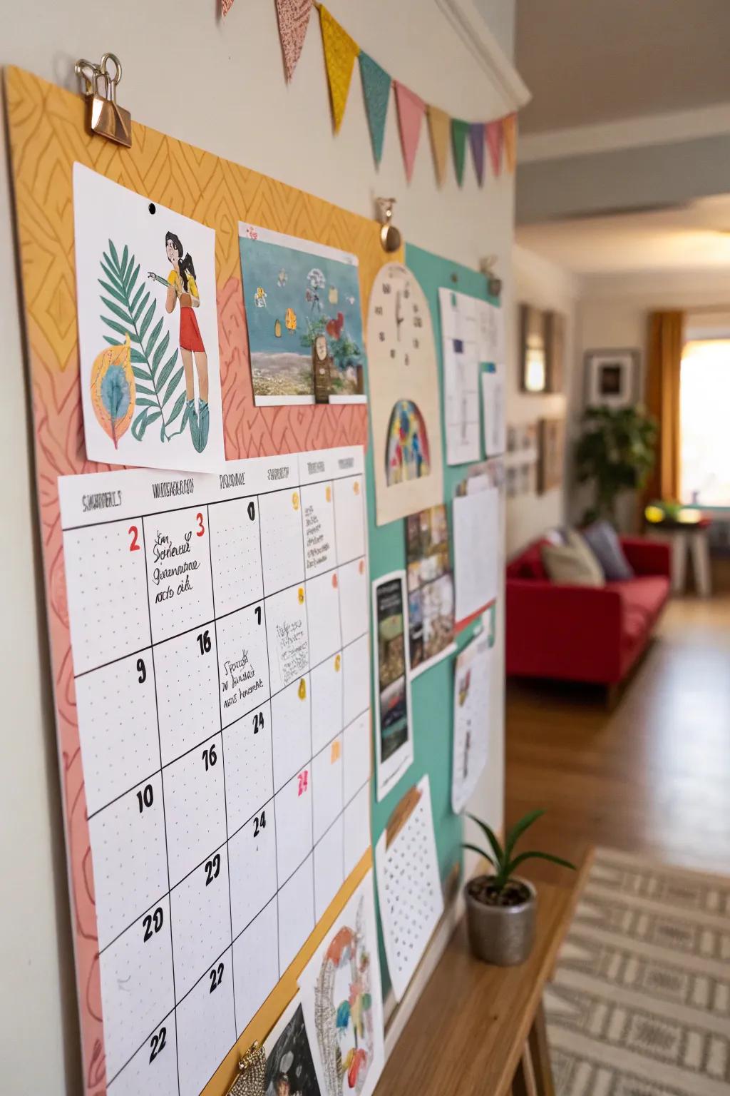 Personalized calendars as a practical keepsake