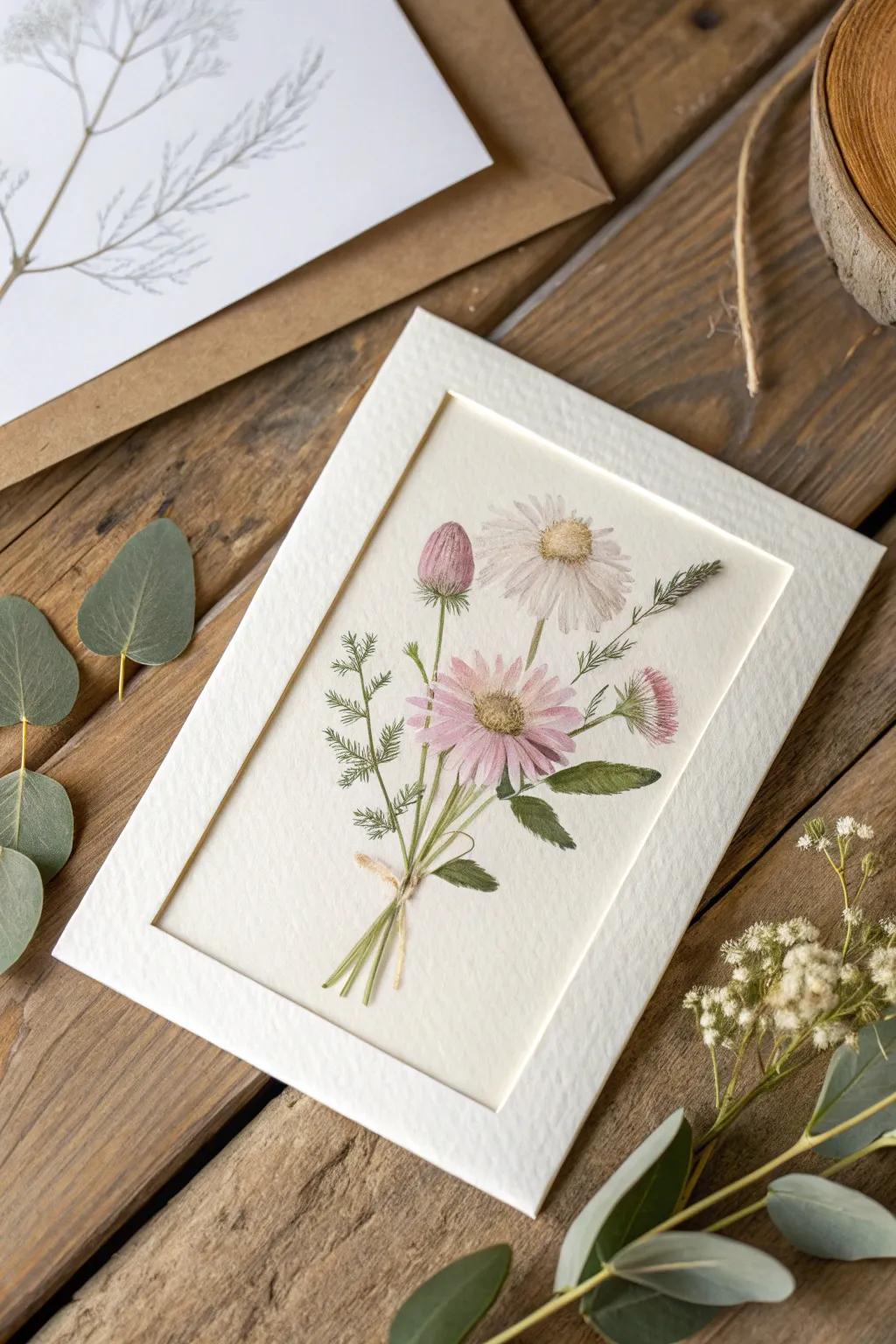 Embrace nature's elegance with a touch of Scandinavian simplicity. 🌿✨ #DIYPhotoCard #NatureInspired