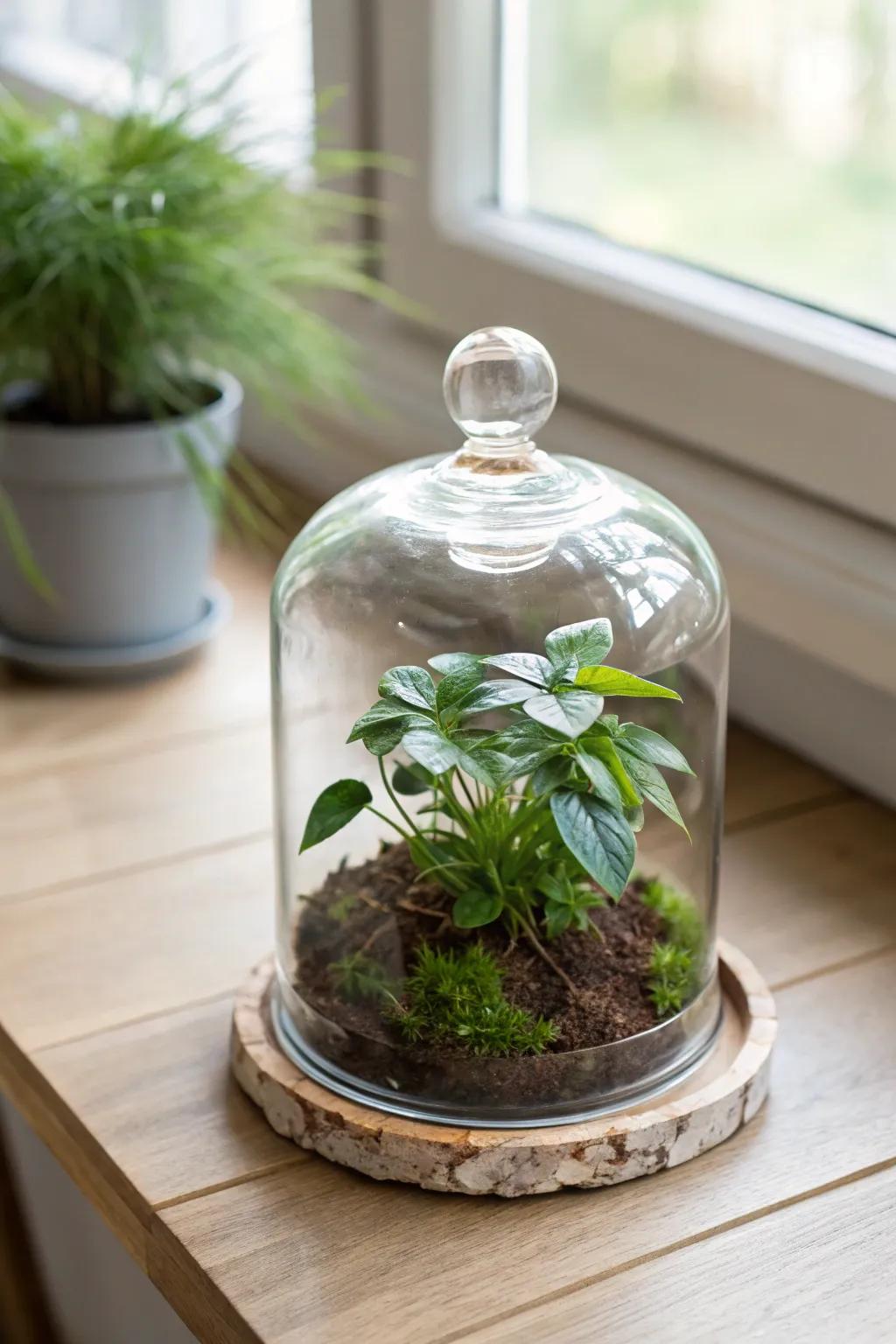 Craft Your Own Miniature Greenhouse: A Touch of Nature in a Jar