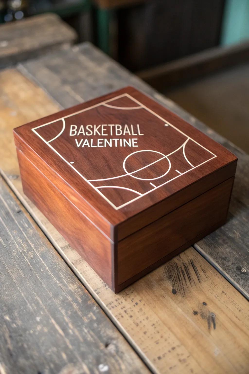 Craft your own 'home court' for Valentine's Day with personalized flair!