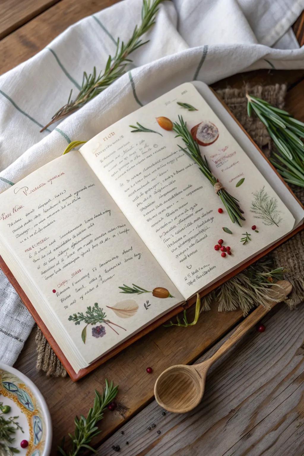 Capture cherished memories with your own DIY family cookbook, where simplicity meets heartfelt craftsmanship.