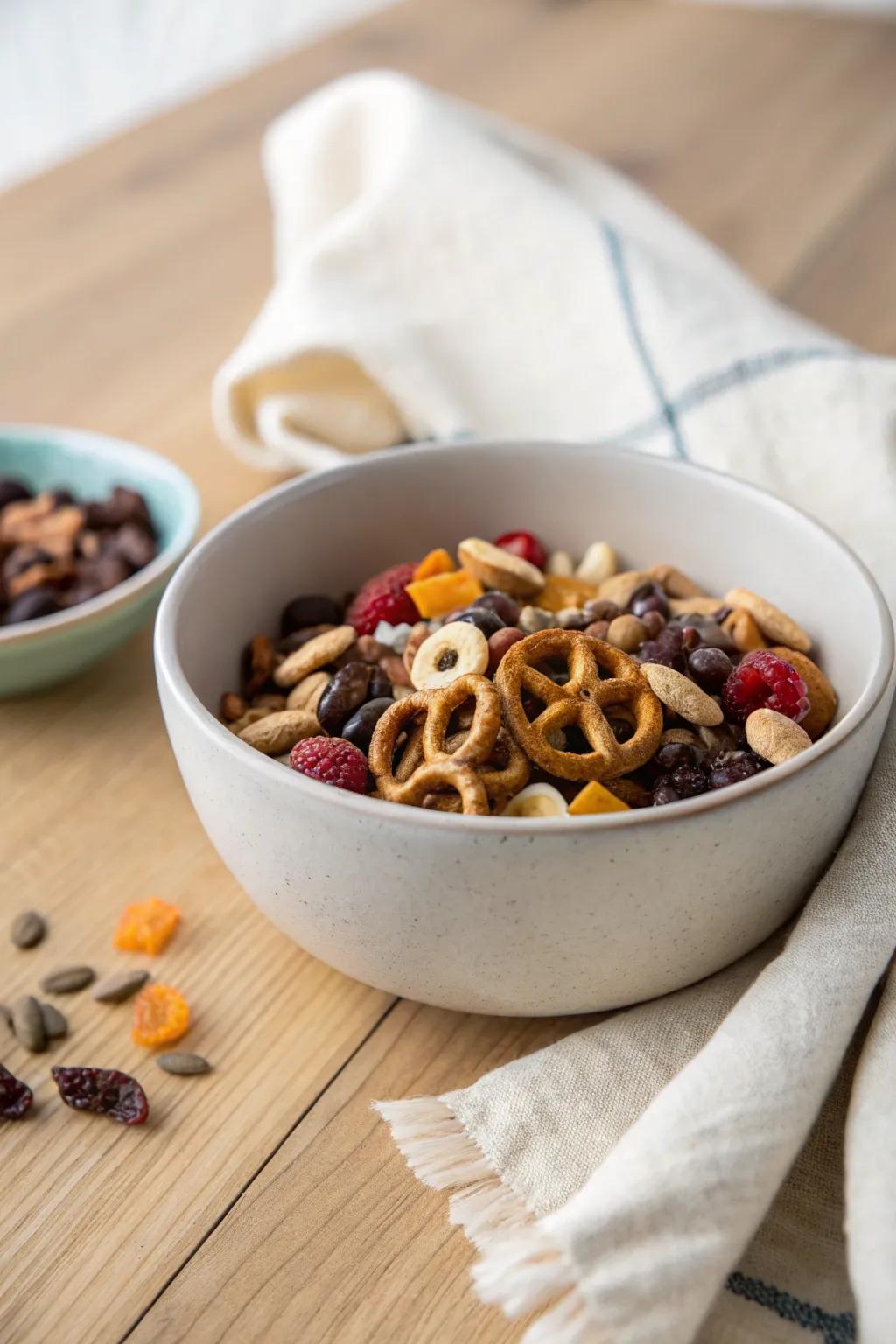 Indulge in the simplicity of nature with our Barnyard Trail Mix - a taste of farm life in every bite!
