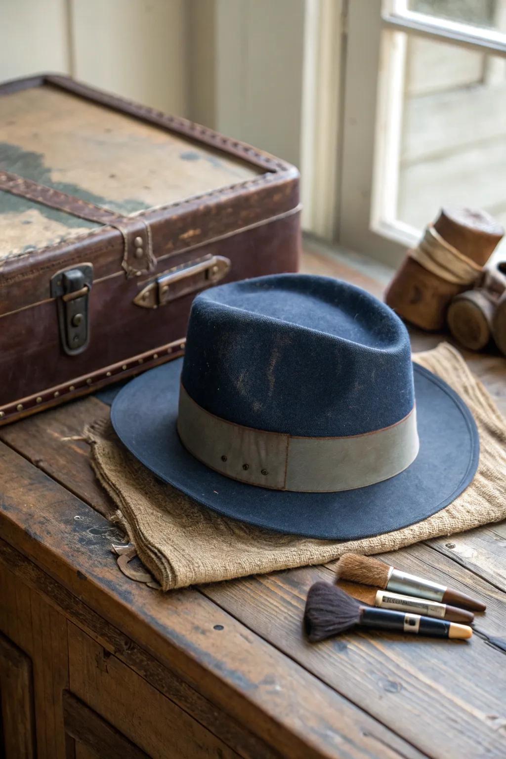 Transform your hat box into a masterpiece with a touch of creativity and craftsmanship.