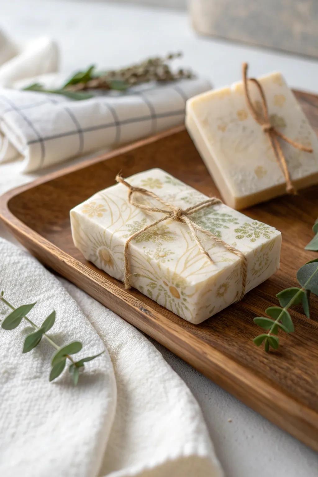 Elevate their daily routine with the luxury of artisanal soap, a perfect blend of simplicity and care.