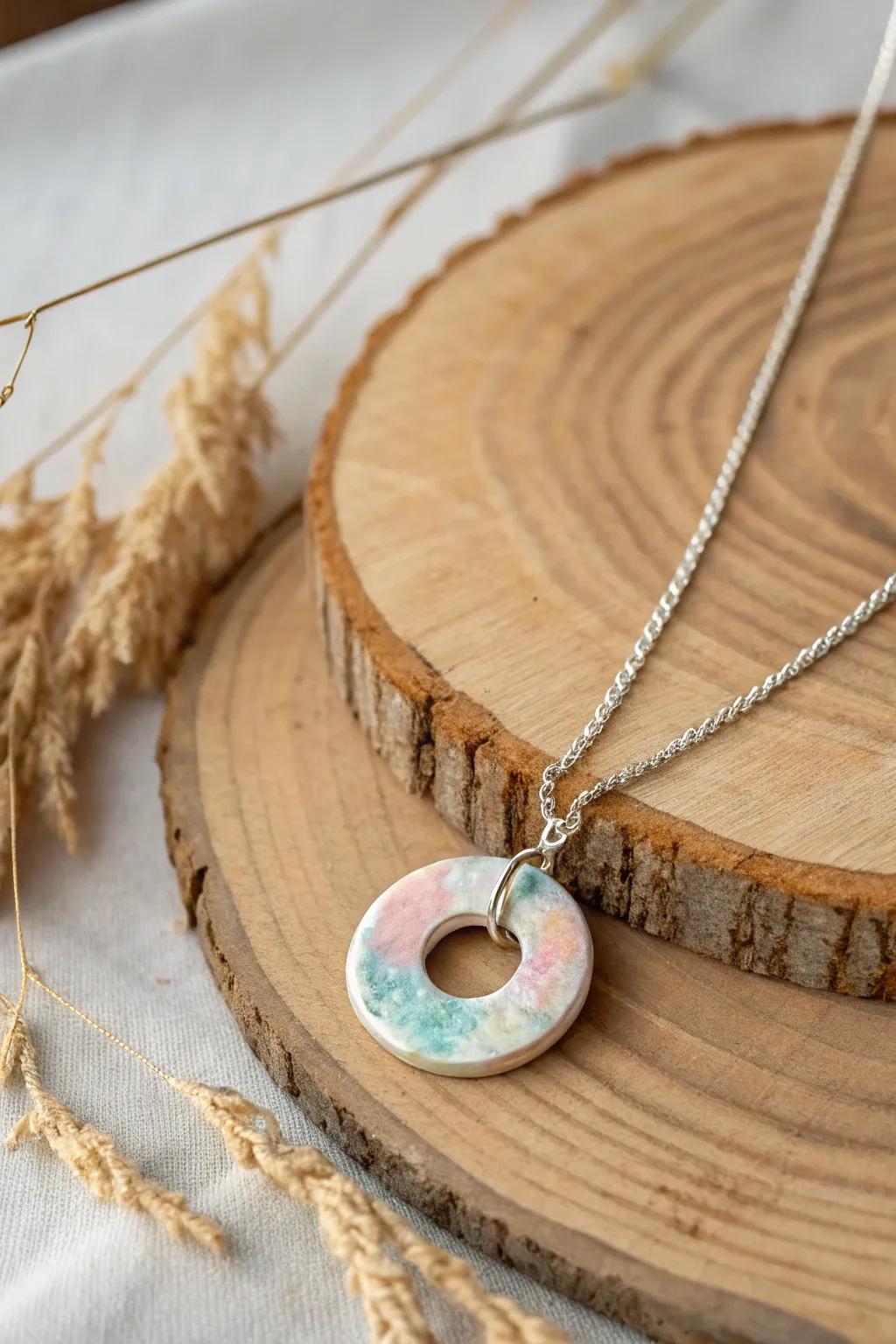 Transform ordinary washers into chic accessories with this minimalist DIY necklace idea—simplicity meets natural beauty.