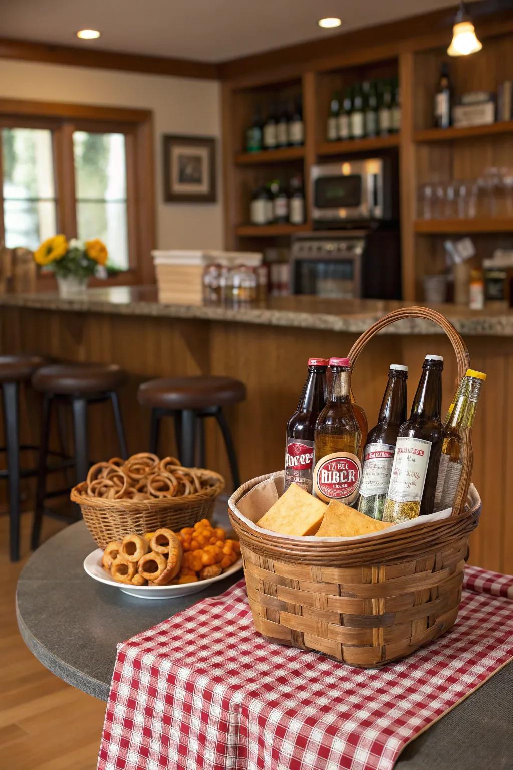 Celebrate their passion with a beer enthusiast basket.